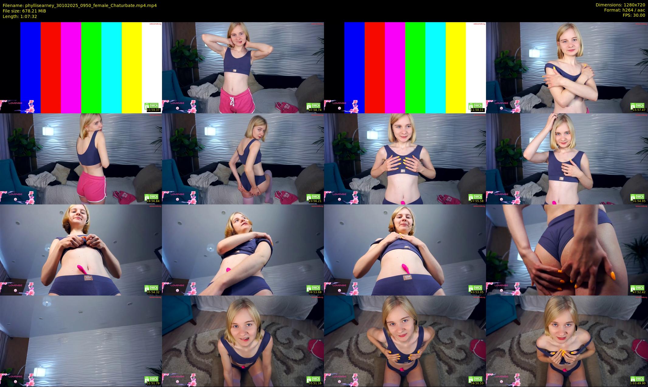 phyllisearney — 68 minute Chaturbate female cam show recording, 720p, Oct 30, 2025