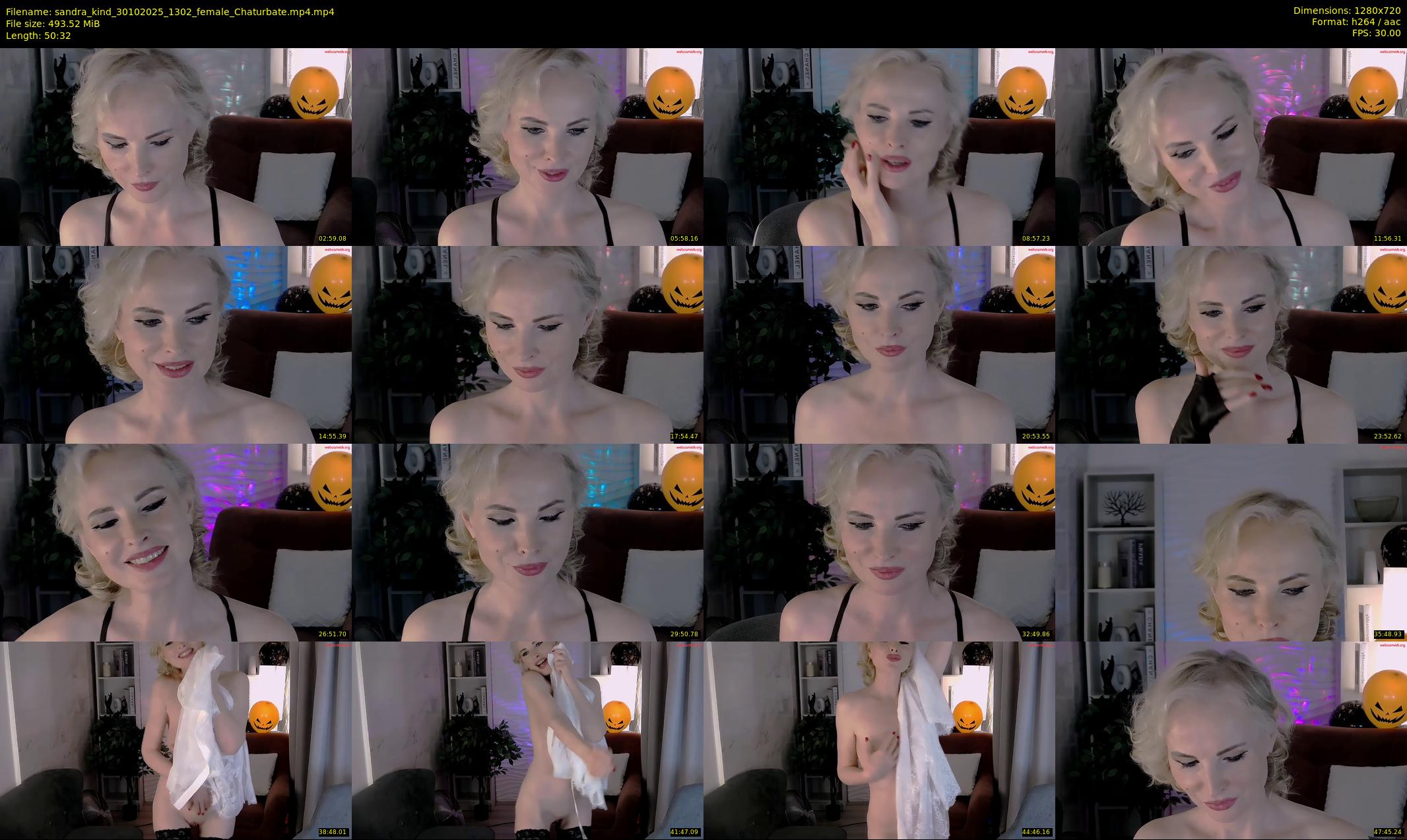 sandra_kind — 51 minute Chaturbate female cam show recording, 720p, Oct 30, 2025