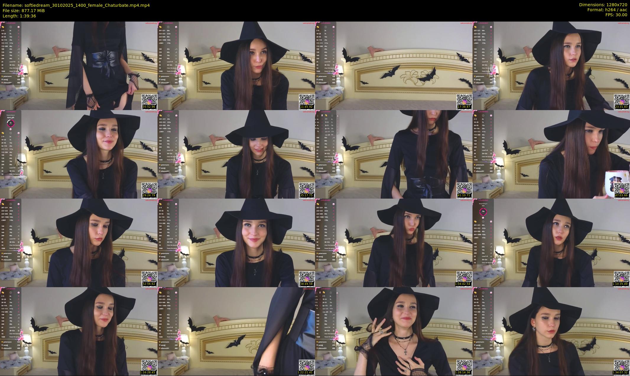 softiedream — 100 minute Chaturbate female cam show recording, 720p, Oct 30, 2025