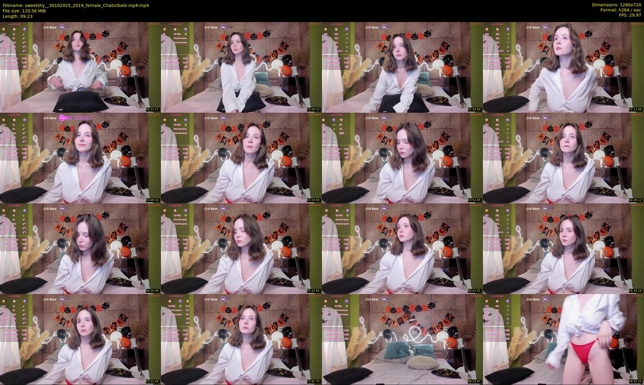 sweetshy_ — 10 minute Chaturbate female cam show recording, 720p, Oct 30, 2025