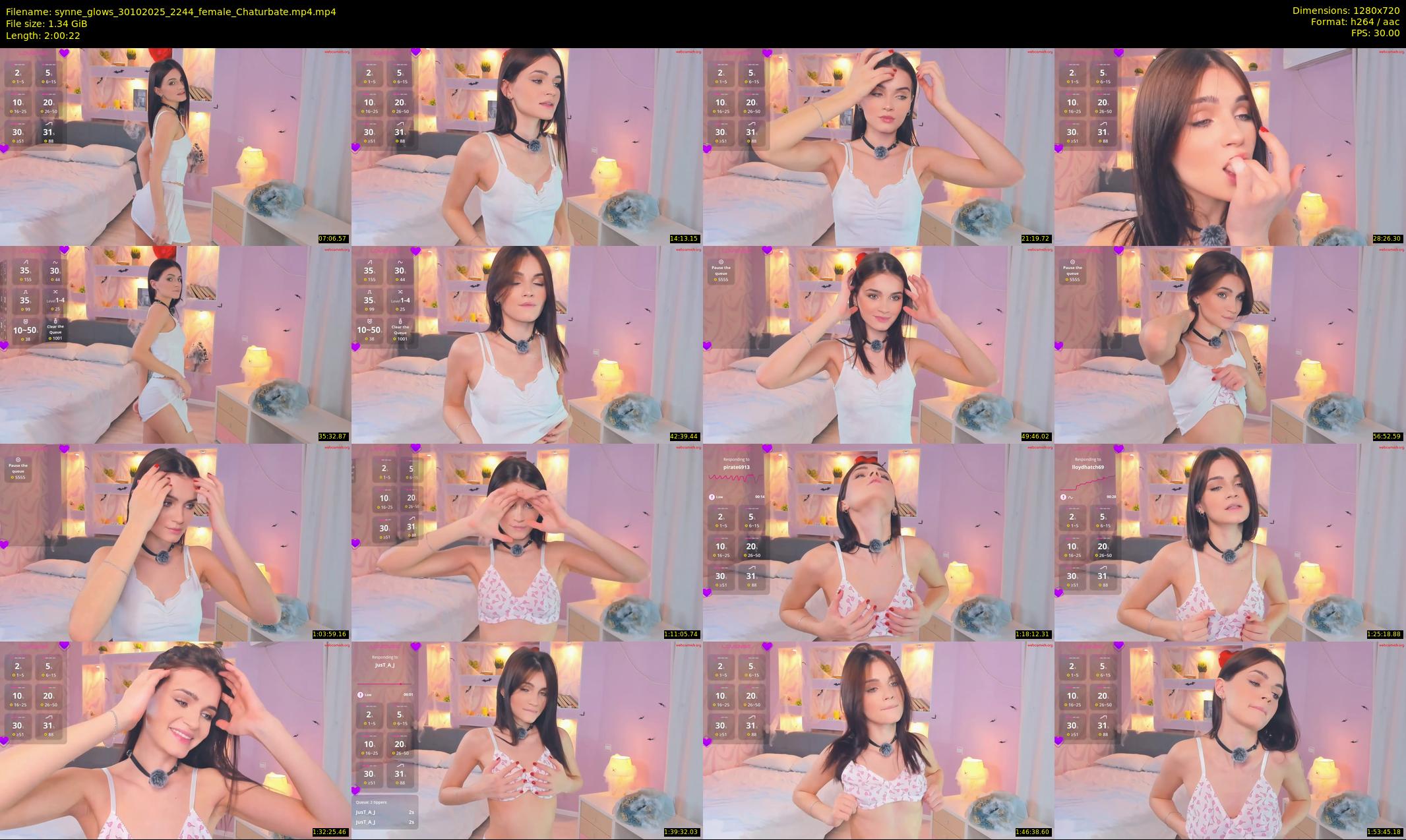 synne_glows — 121 minute Chaturbate female cam show recording, 720p, Oct 30, 2025