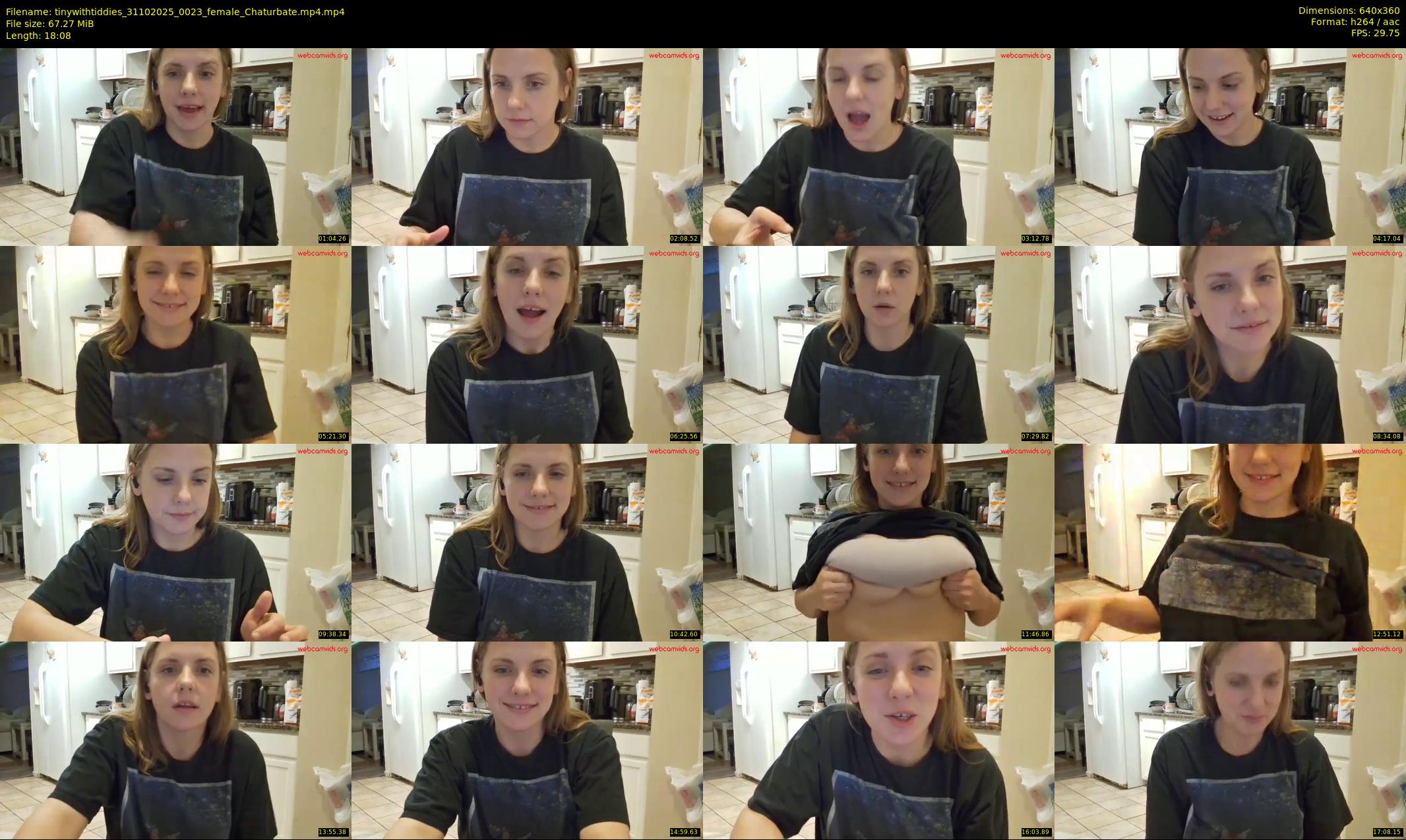 tinywithtiddies — 19 minute Chaturbate female cam show recording, 360p, Oct 31, 2025