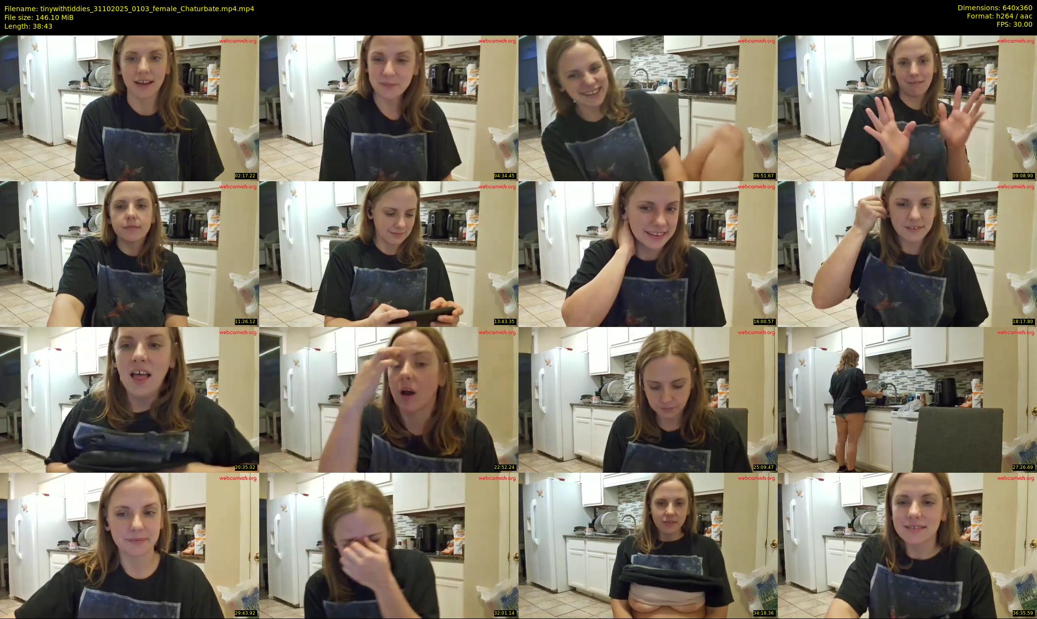 tinywithtiddies — 39 minute Chaturbate female cam show recording, 360p, Oct 31, 2025