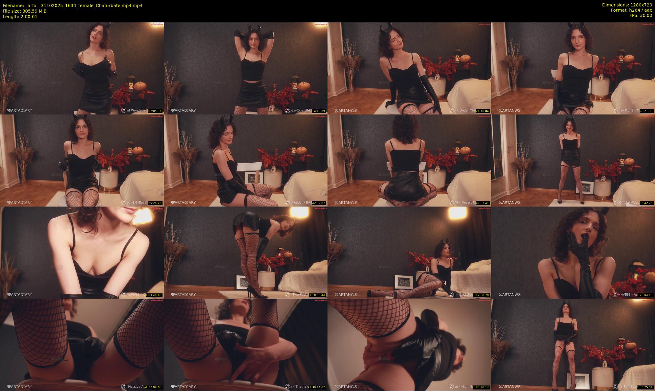 _arta_ — 121 minute Chaturbate female cam show recording, 720p, Oct 31, 2025