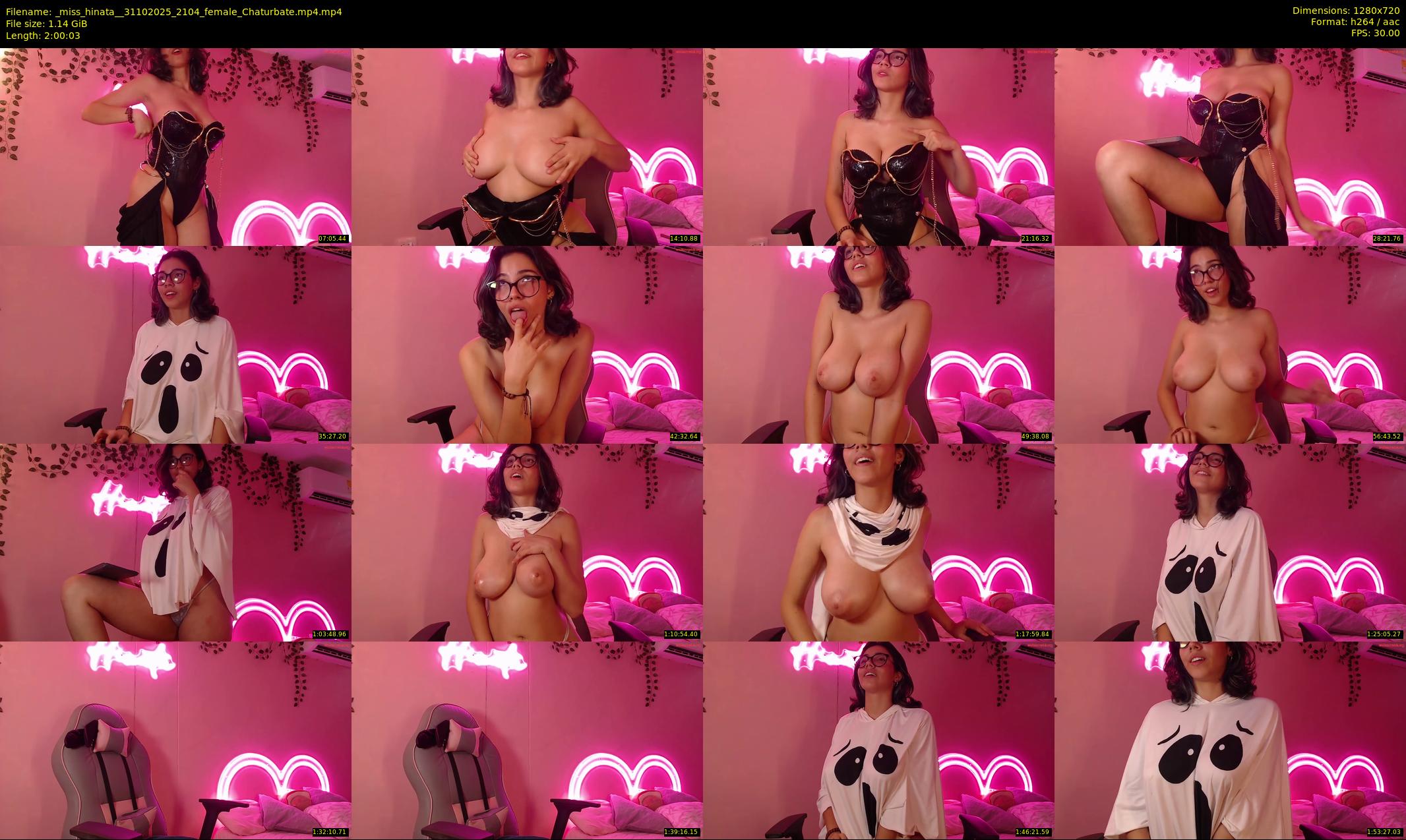 _miss_hinata_ — 121 minute Chaturbate female cam show recording, 720p, Oct 31, 2025