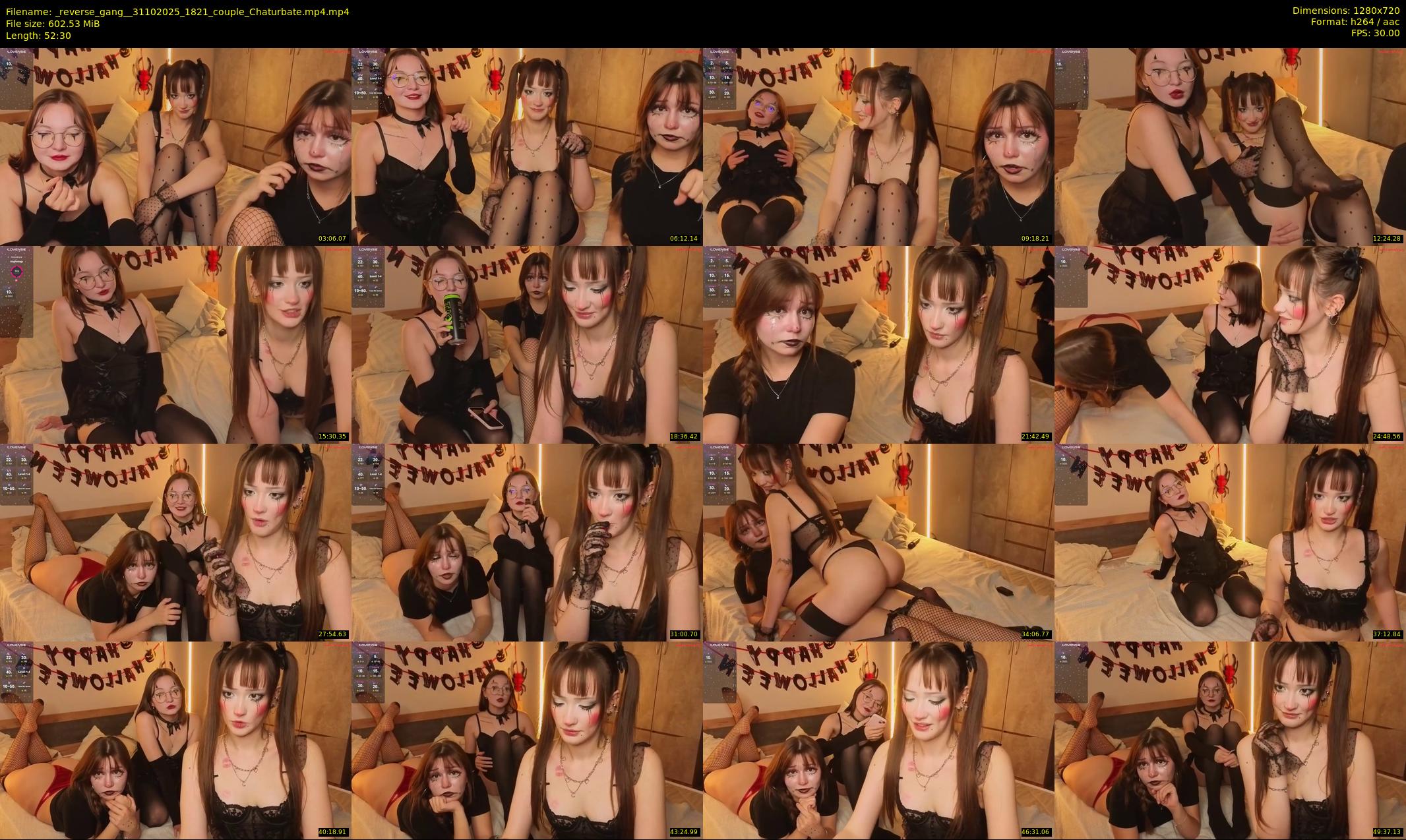 _reverse_gang_ — 53 minute Chaturbate couple cam show recording, 720p, Oct 31, 2025