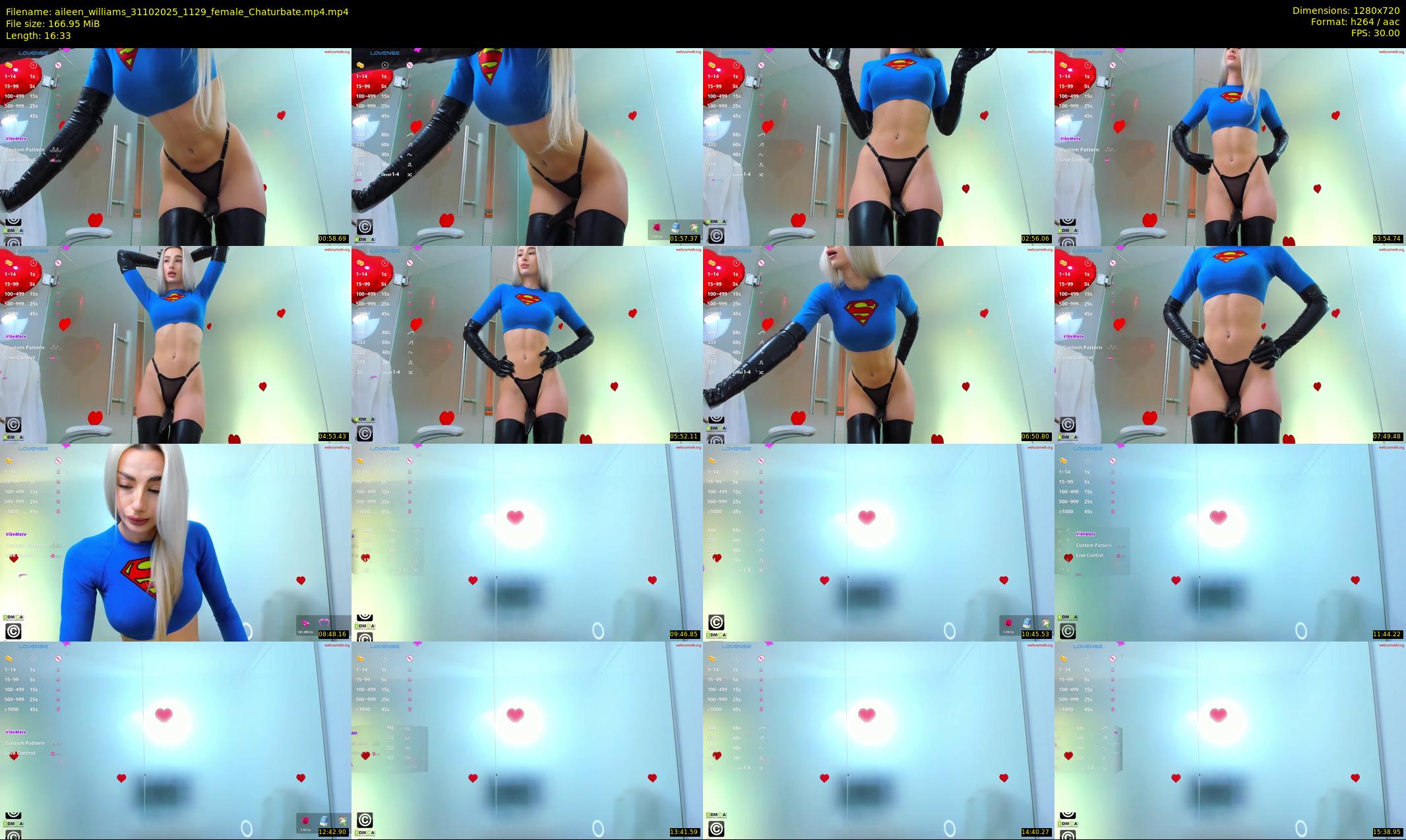 aileen_williams — 17 minute Chaturbate female cam show recording, 720p, Oct 31, 2025