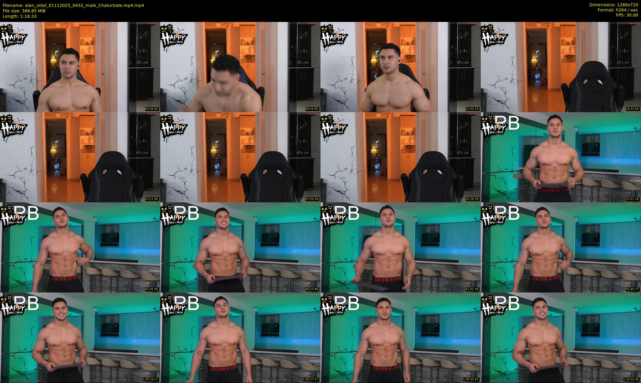 alan_vidal — 79 minute Chaturbate male cam show recording, 720p, Nov 1, 2025