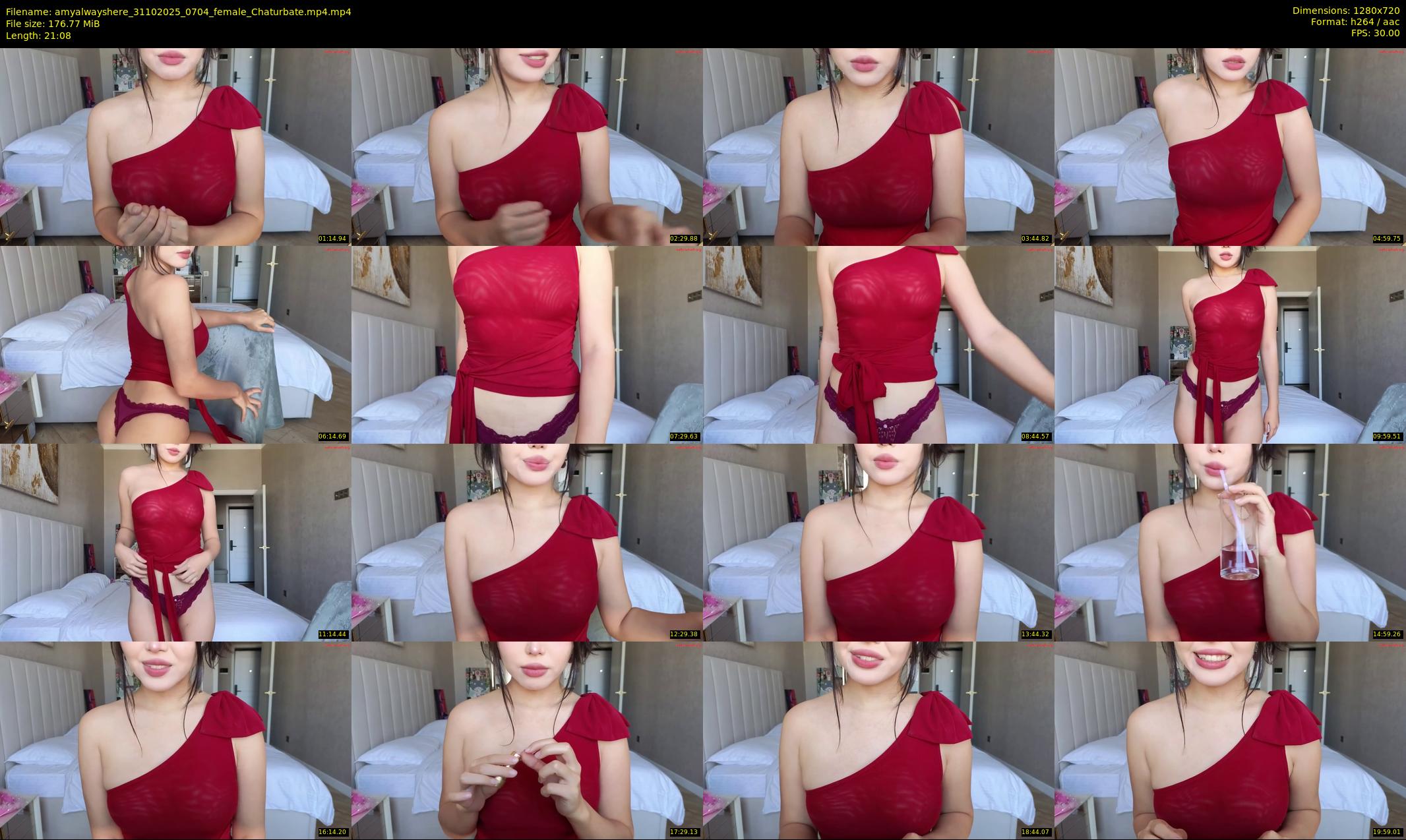 amyalwayshere — 22 minute Chaturbate female cam show recording, 720p, Oct 31, 2025
