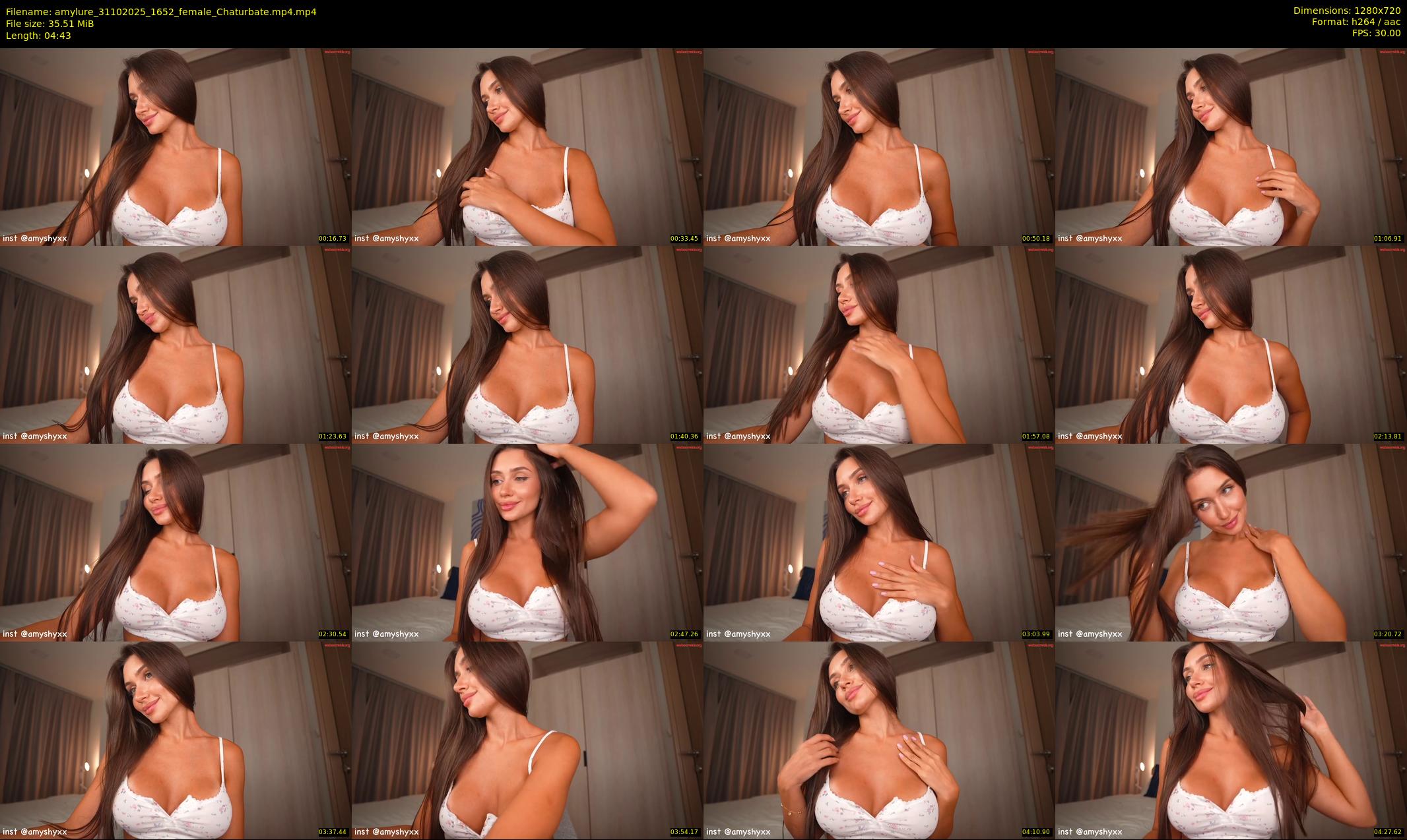 amylure — 5 minute Chaturbate female cam show recording, 720p, Oct 31, 2025