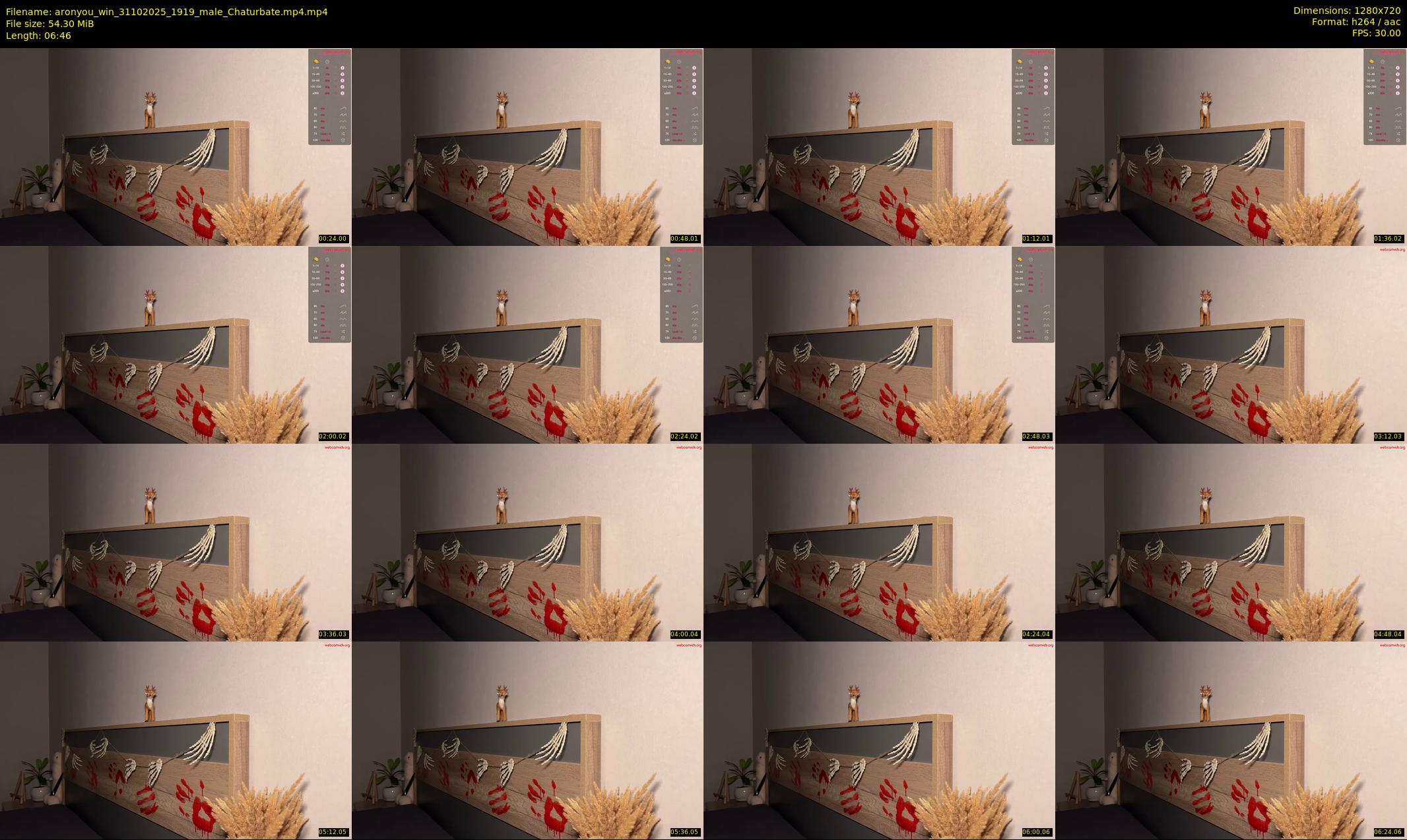 aronyou_win — 7 minute Chaturbate male cam show recording, 720p, Oct 31, 2025