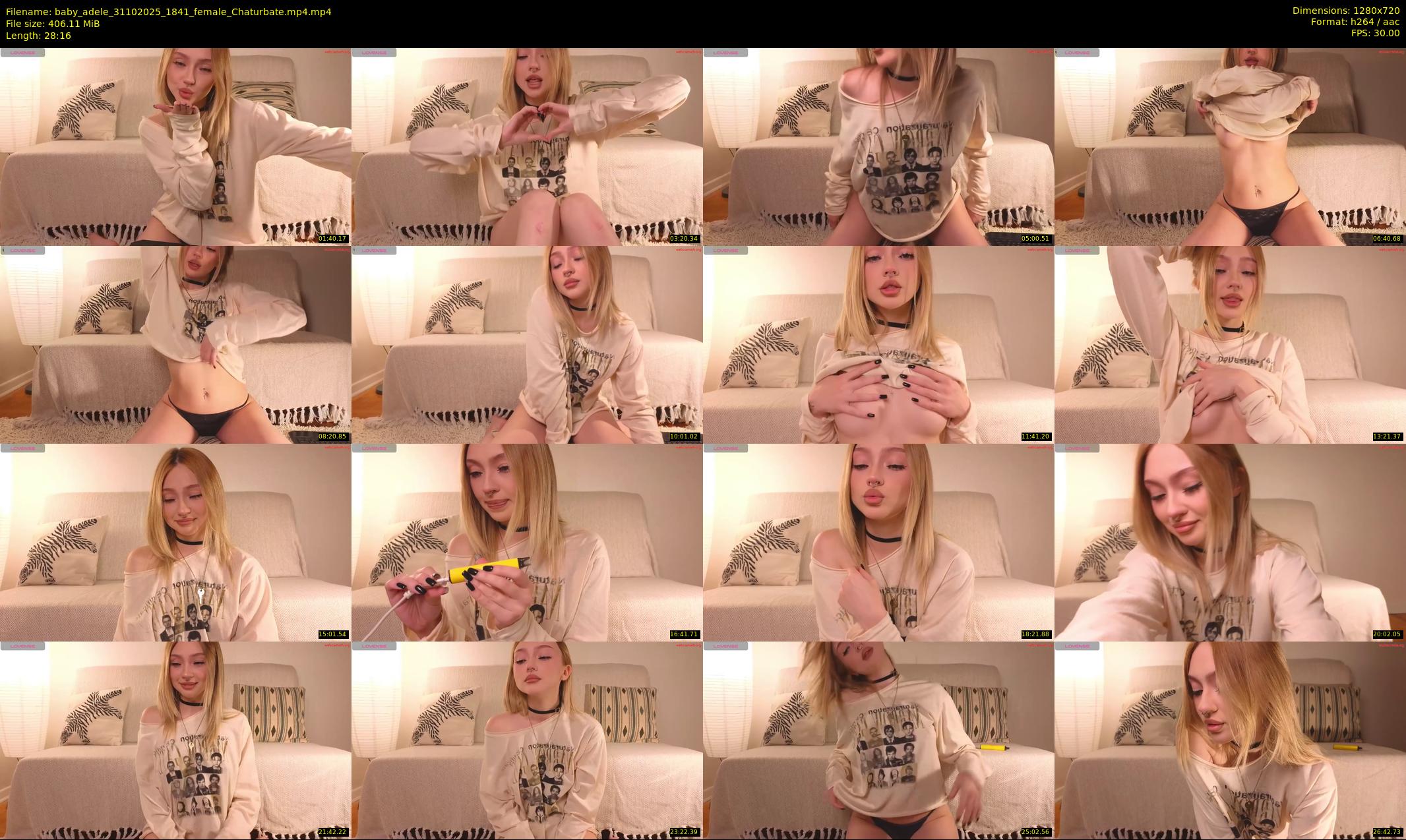 baby_adele — 29 minute Chaturbate female cam show recording, 720p, Oct 31, 2025