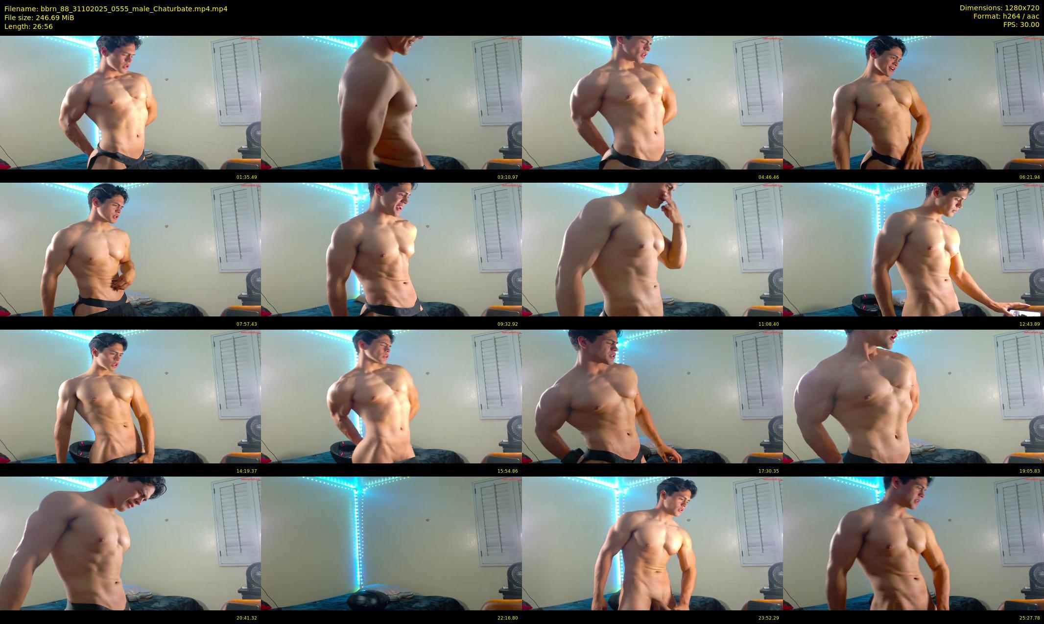bbrn_88 — 27 minute Chaturbate male cam show recording, 720p, Oct 31, 2025