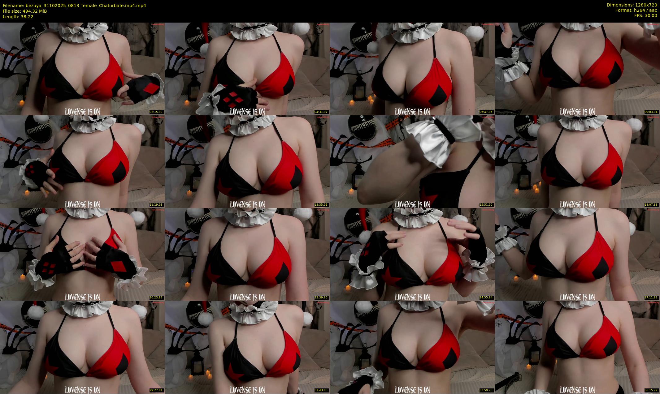 bezuya — 39 minute Chaturbate female cam show recording, 720p, Oct 31, 2025