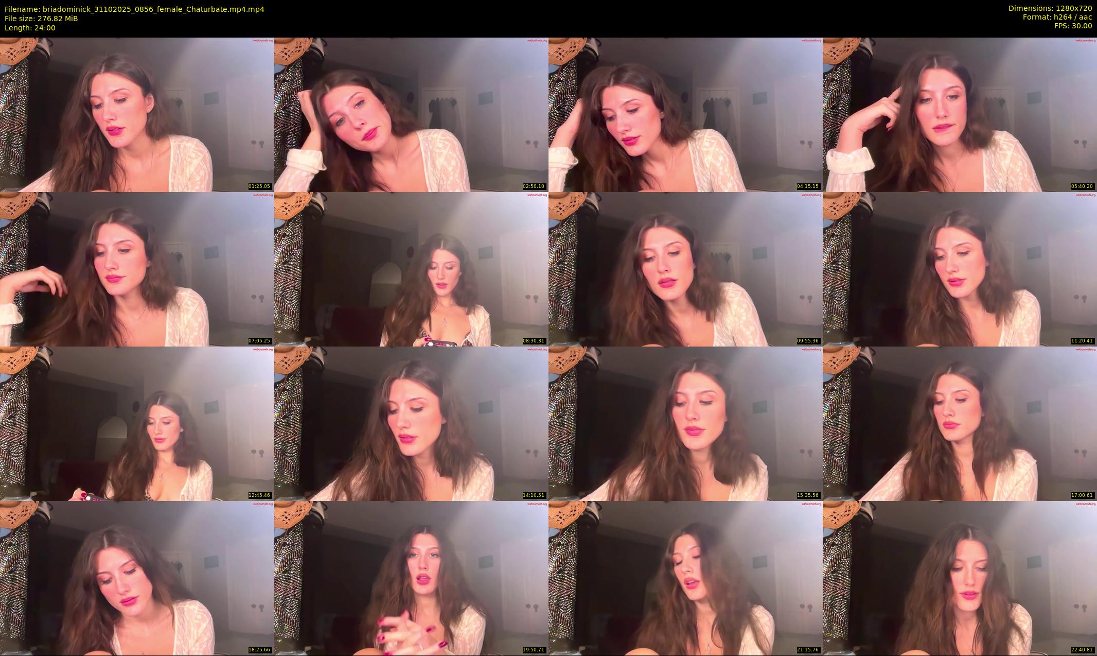 briadominick — 24 minute Chaturbate couple cam show recording, 720p, Oct 31, 2025