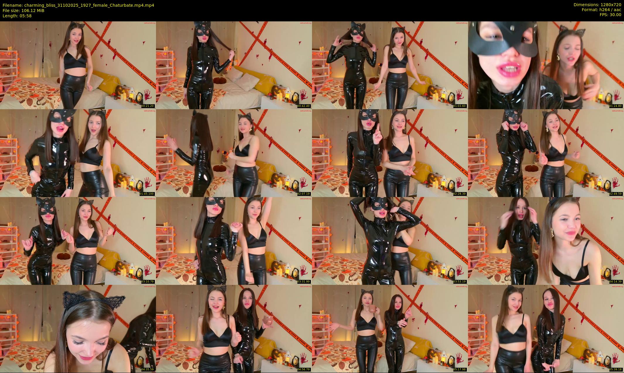 charming_bliss — 6 minute Chaturbate female cam show recording, 720p, Oct 31, 2025
