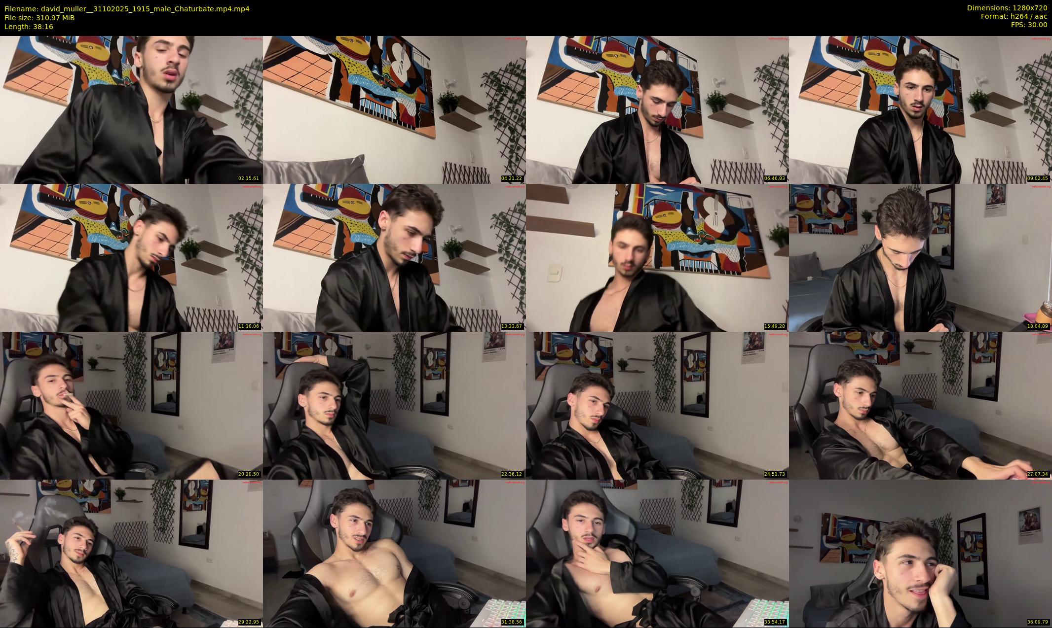 david_muller_ — 39 minute Chaturbate male cam show recording, 720p, Oct 31, 2025