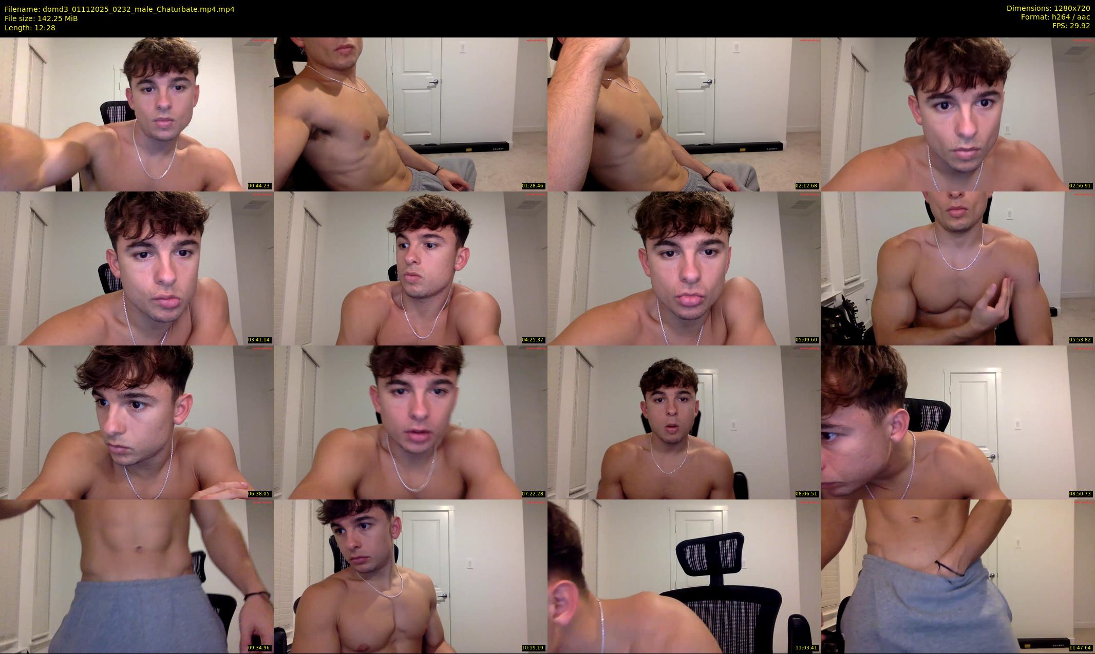 domd3 — 13 minute Chaturbate male cam show recording, 720p, Nov 1, 2025