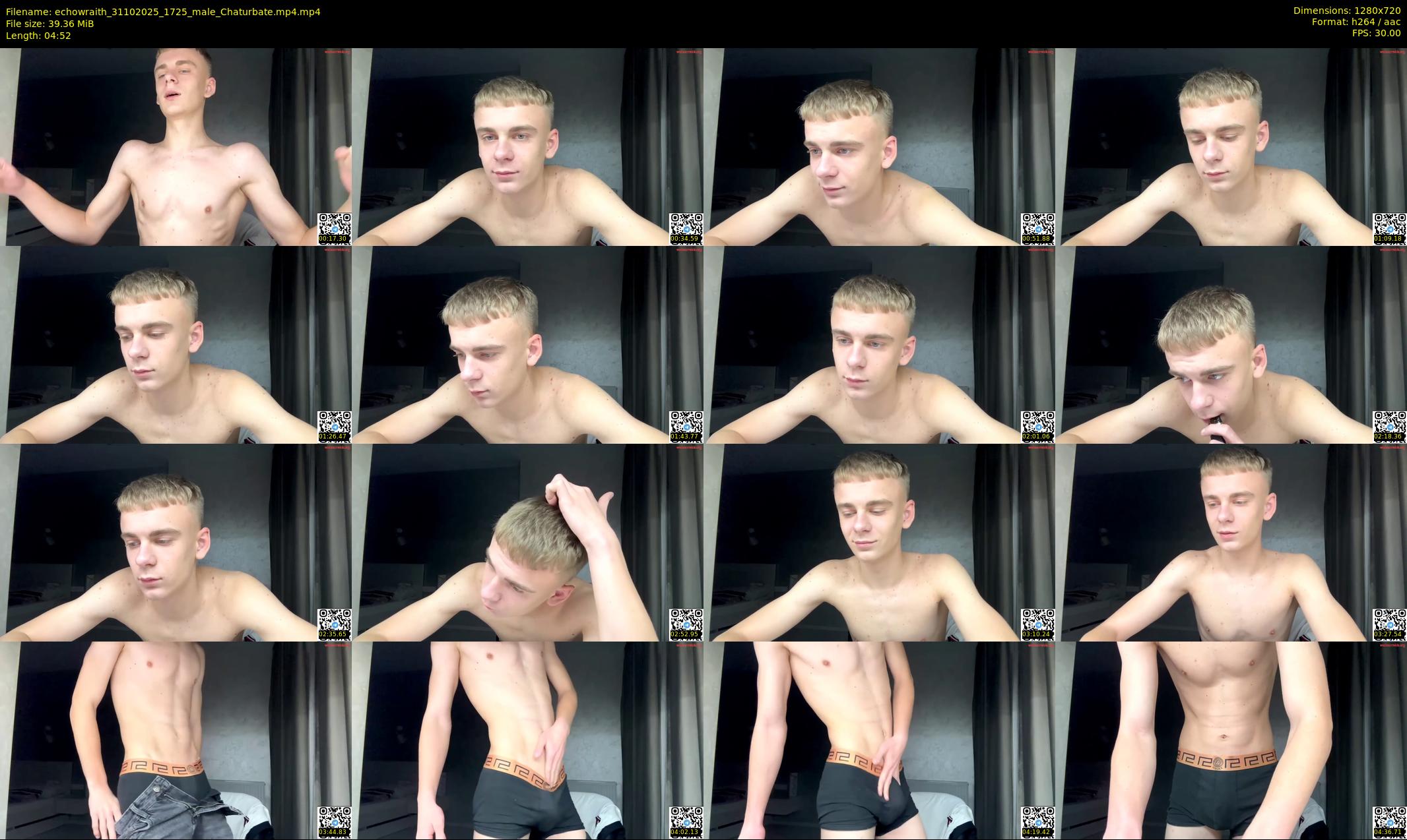 echowraith — 5 minute Chaturbate male cam show recording, 720p, Oct 31, 2025