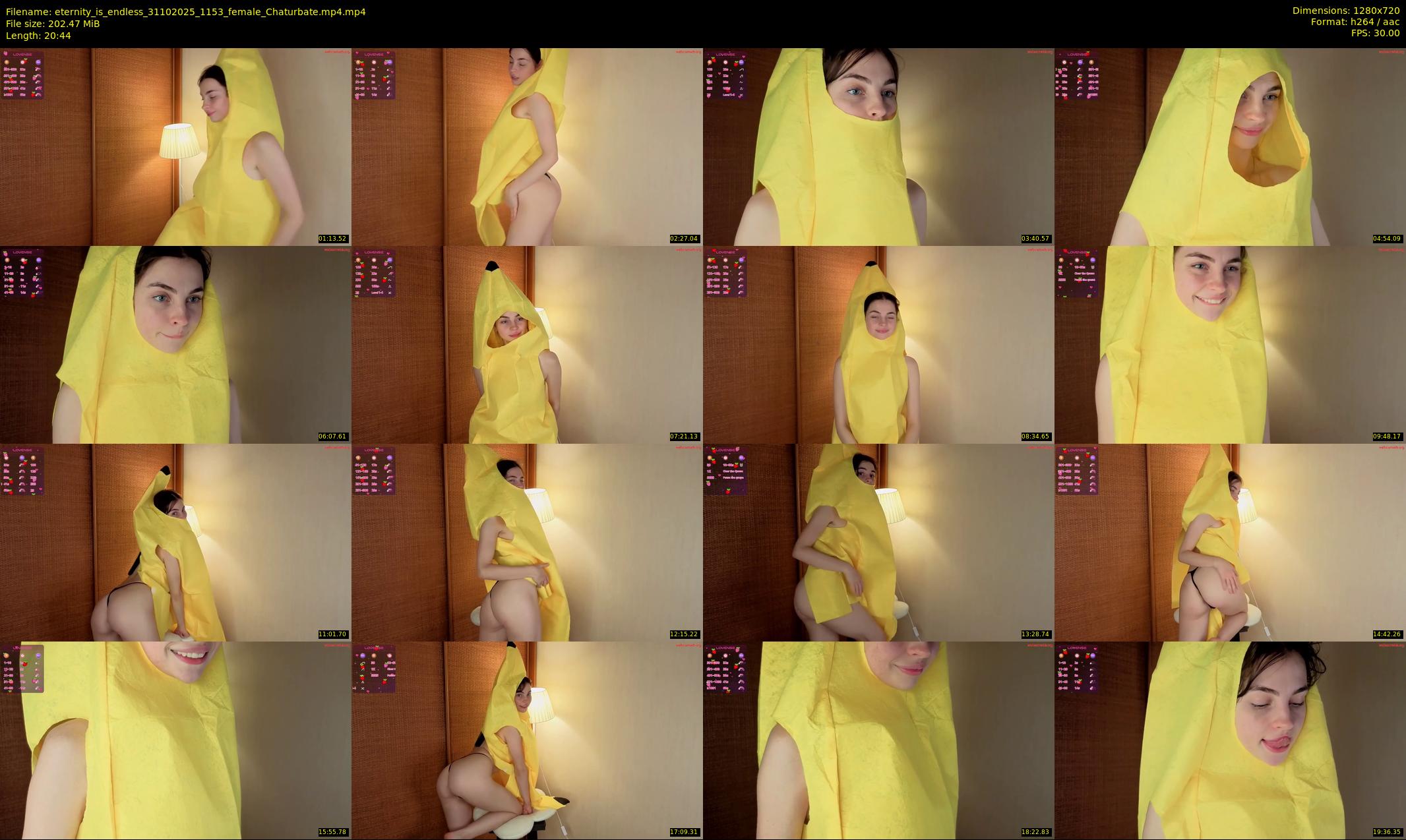 eternity_is_endless — 21 minute Chaturbate female cam show recording, 720p, Oct 31, 2025
