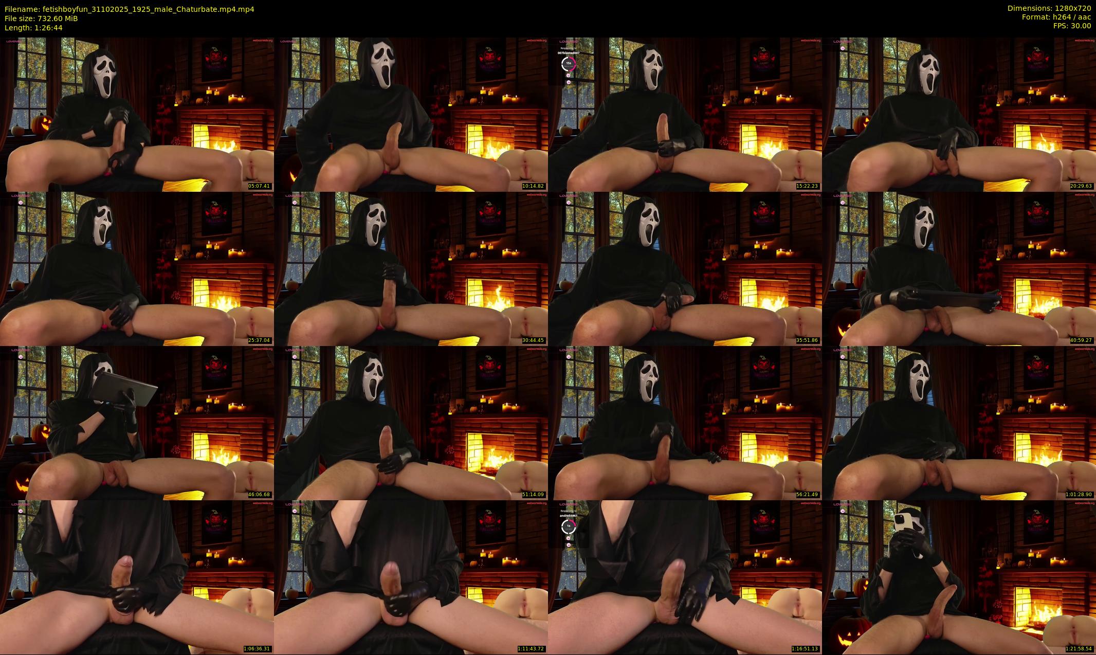 fetishboyfun — 87 minute Chaturbate male cam show recording, 720p, Oct 31, 2025