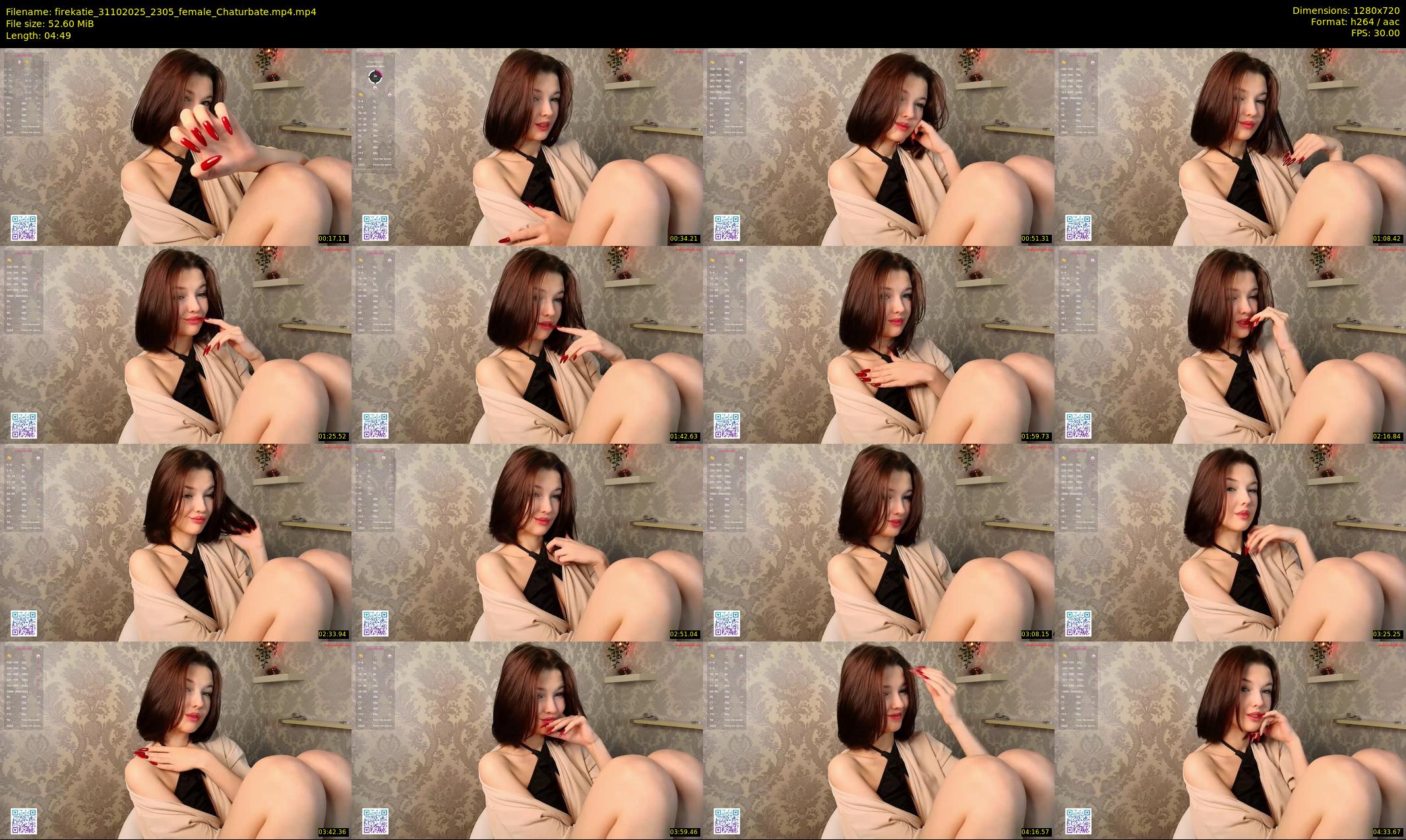 firekatie — 5 minute Chaturbate female cam show recording, 720p, Oct 31, 2025