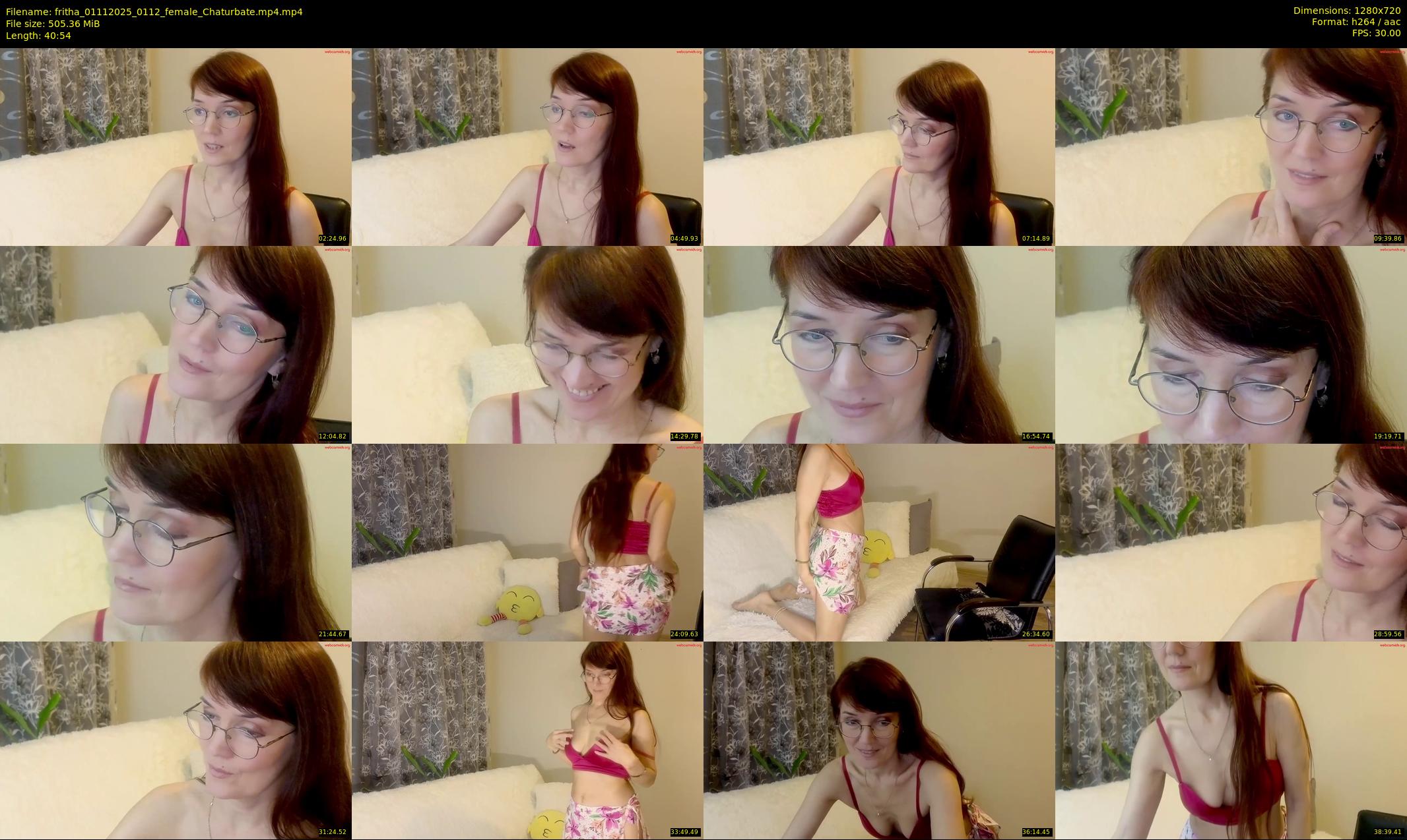 fritha — 41 minute Chaturbate female cam show recording, 720p, Nov 1, 2025