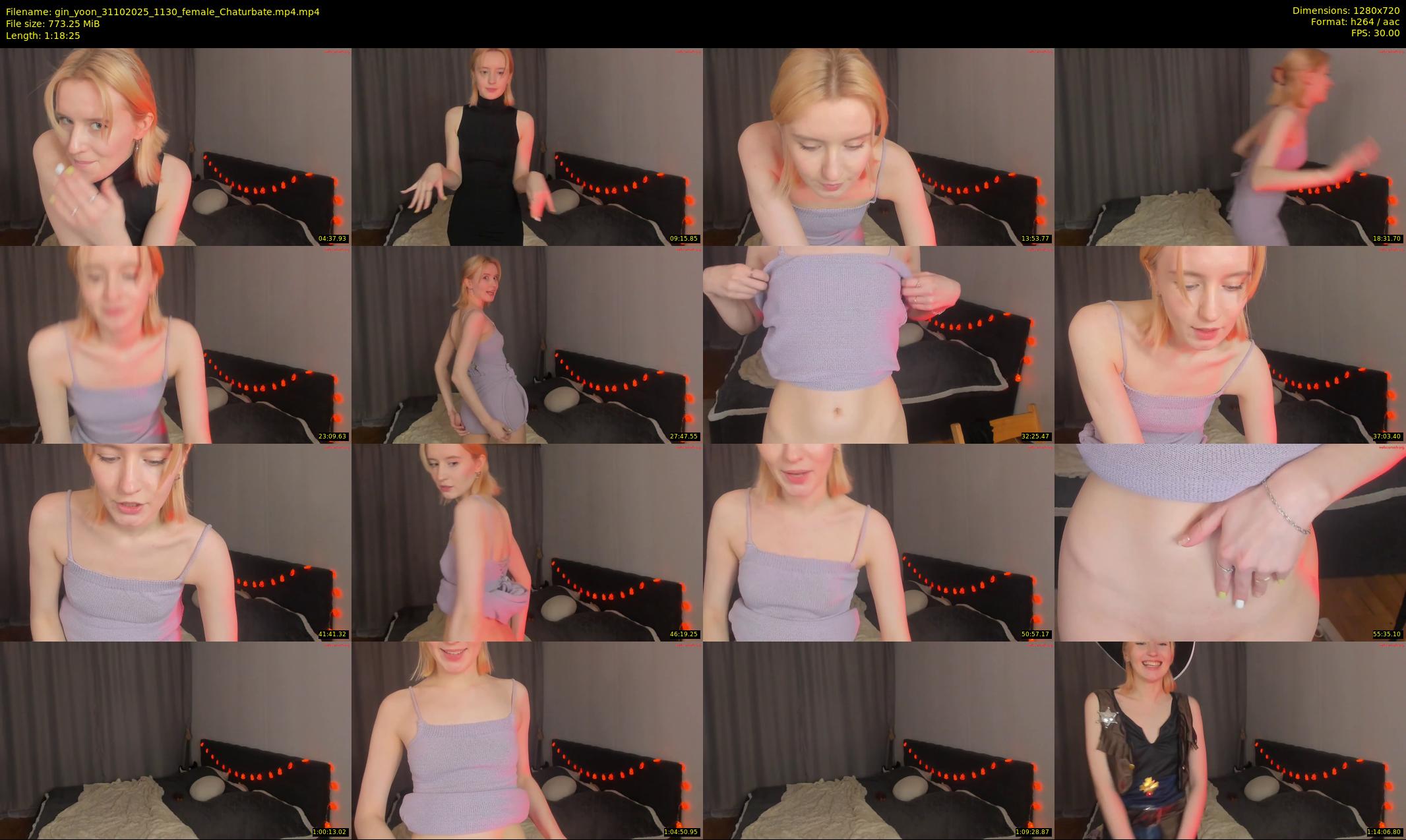 gin_yoon — 79 minute Chaturbate female cam show recording, 720p, Oct 31, 2025