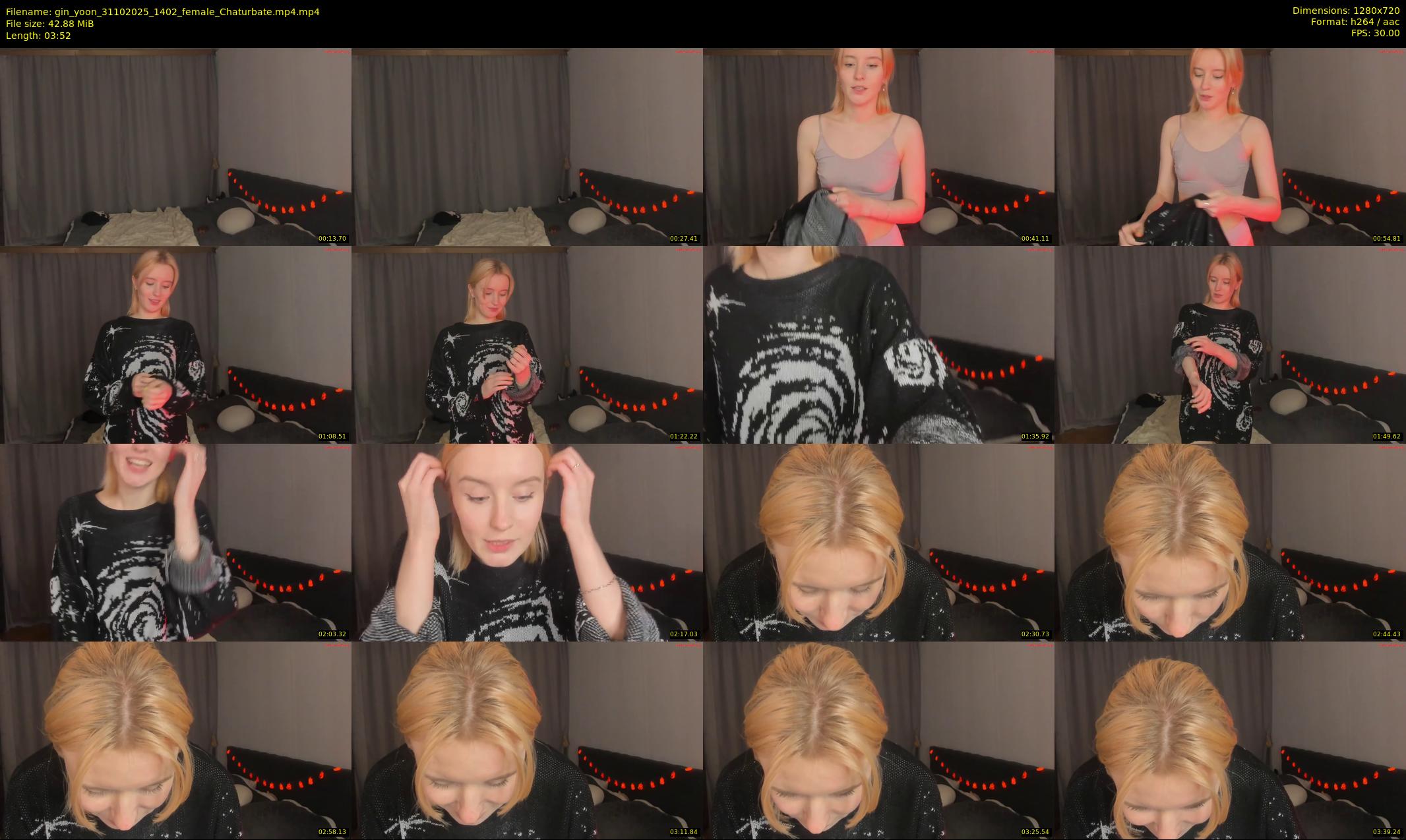 gin_yoon — 4 minute Chaturbate female cam show recording, 720p, Oct 31, 2025