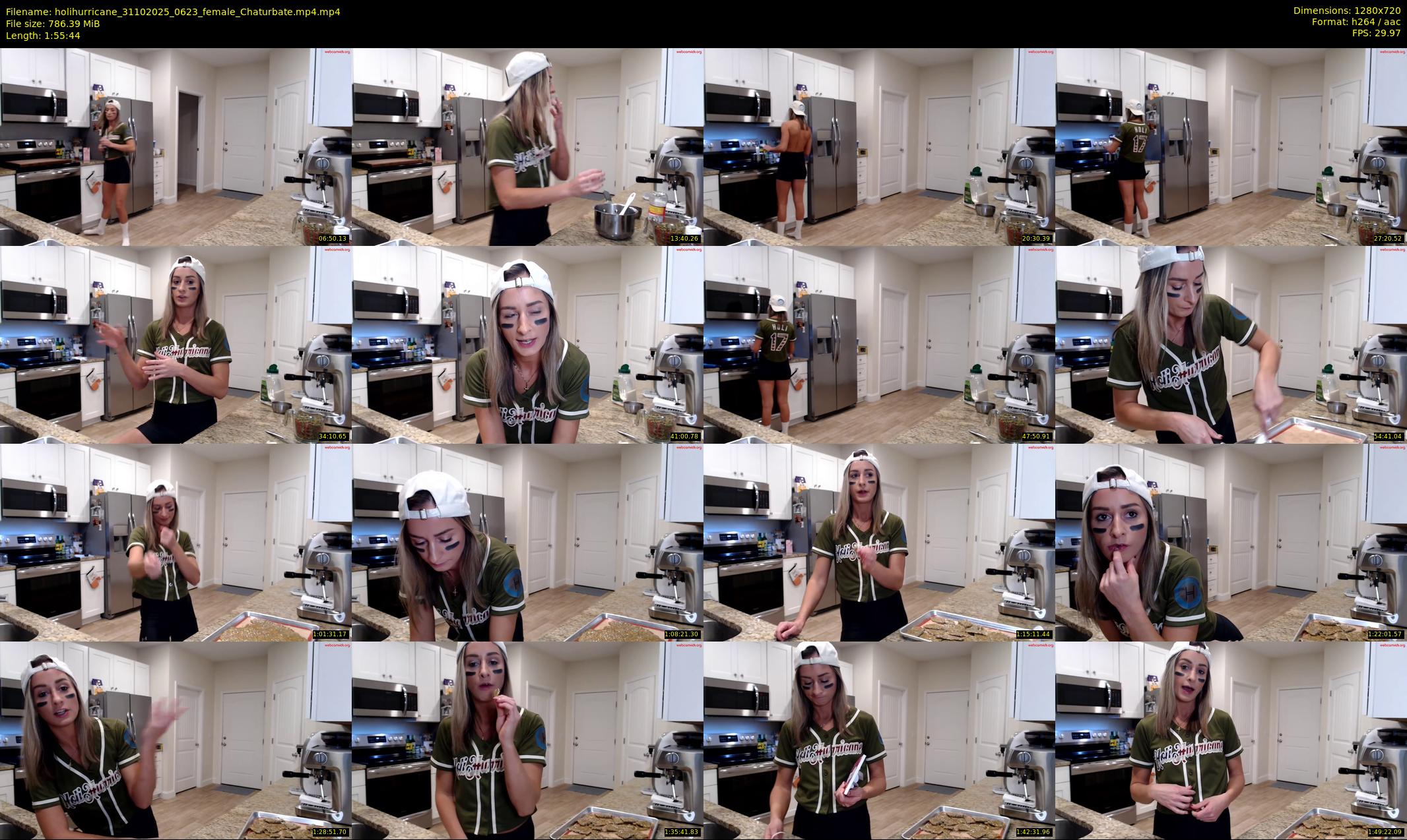 holihurricane — 116 minute Chaturbate female cam show recording, 720p, Oct 31, 2025