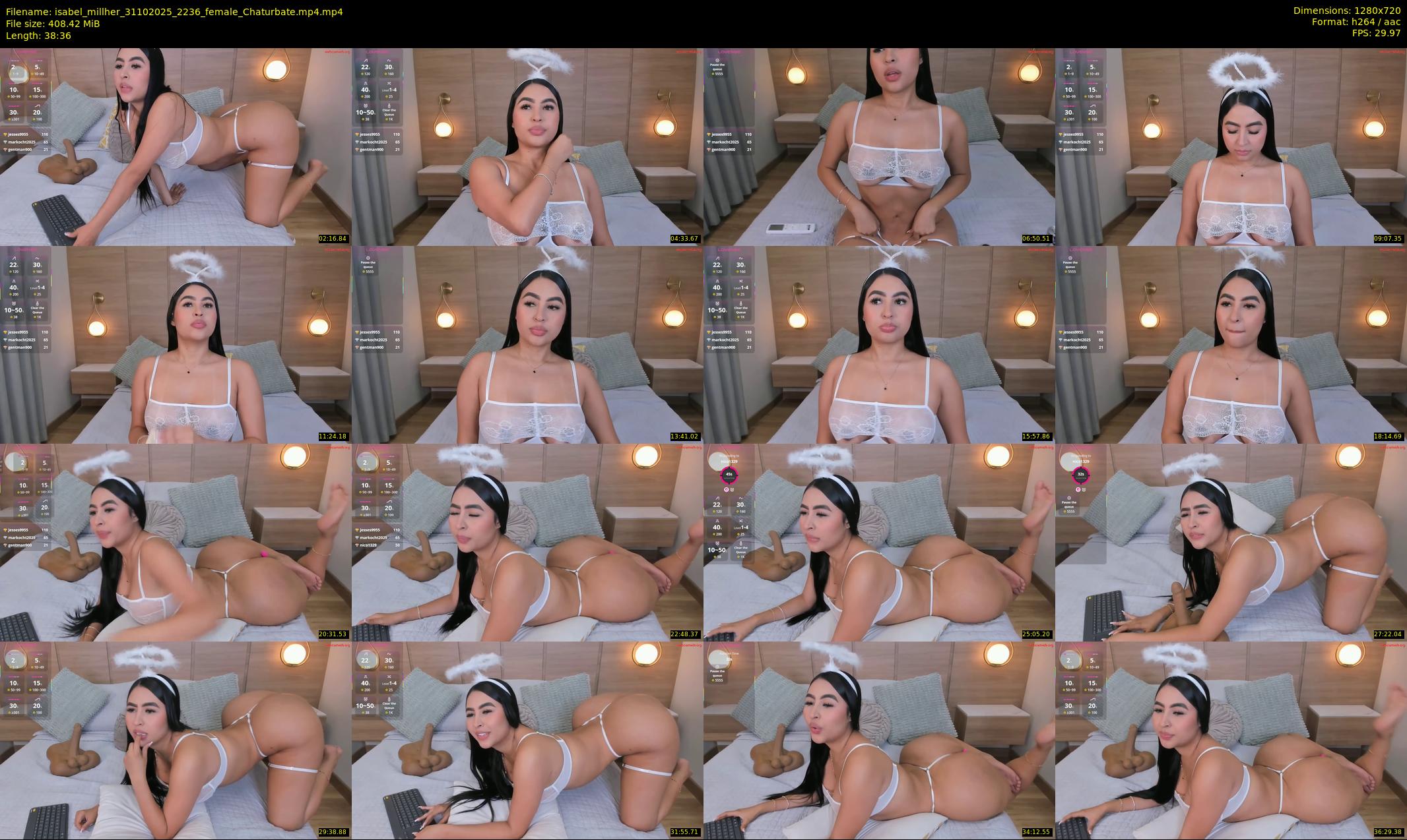 isabel_millher — 39 minute Chaturbate female cam show recording, 720p, Oct 31, 2025