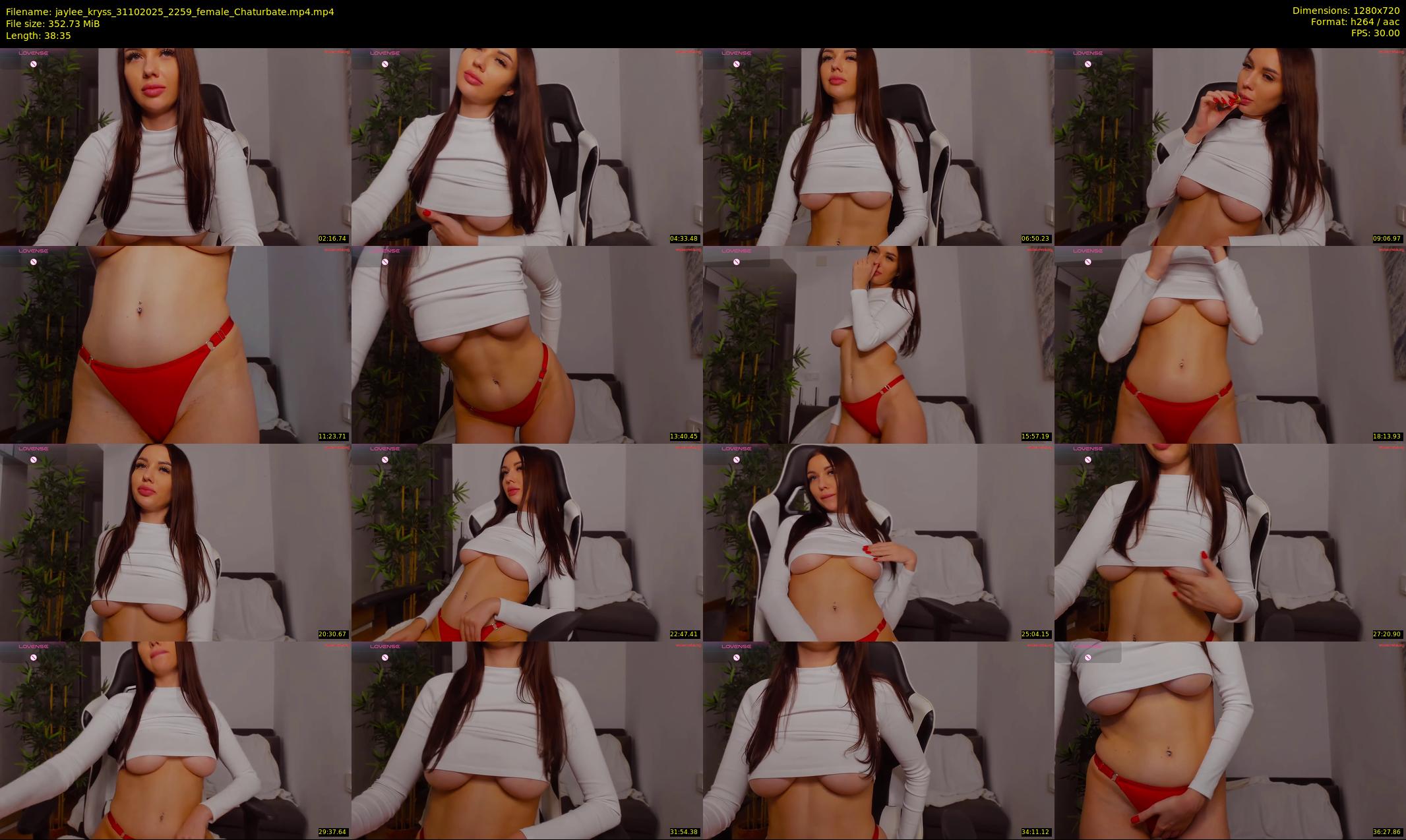 jaylee_kryss — 39 minute Chaturbate female cam show recording, 720p, Oct 31, 2025
