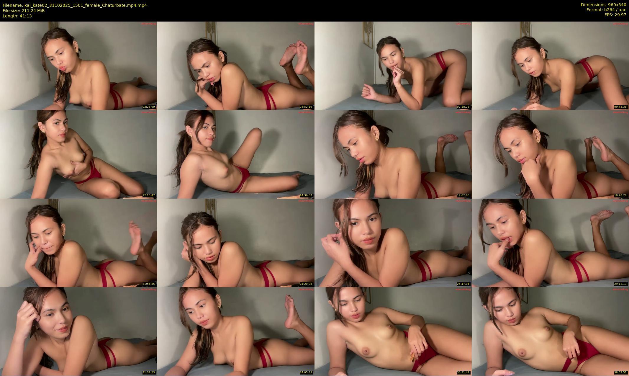 kai_kate02 — 42 minute Chaturbate female cam show recording, 480p, Oct 31, 2025