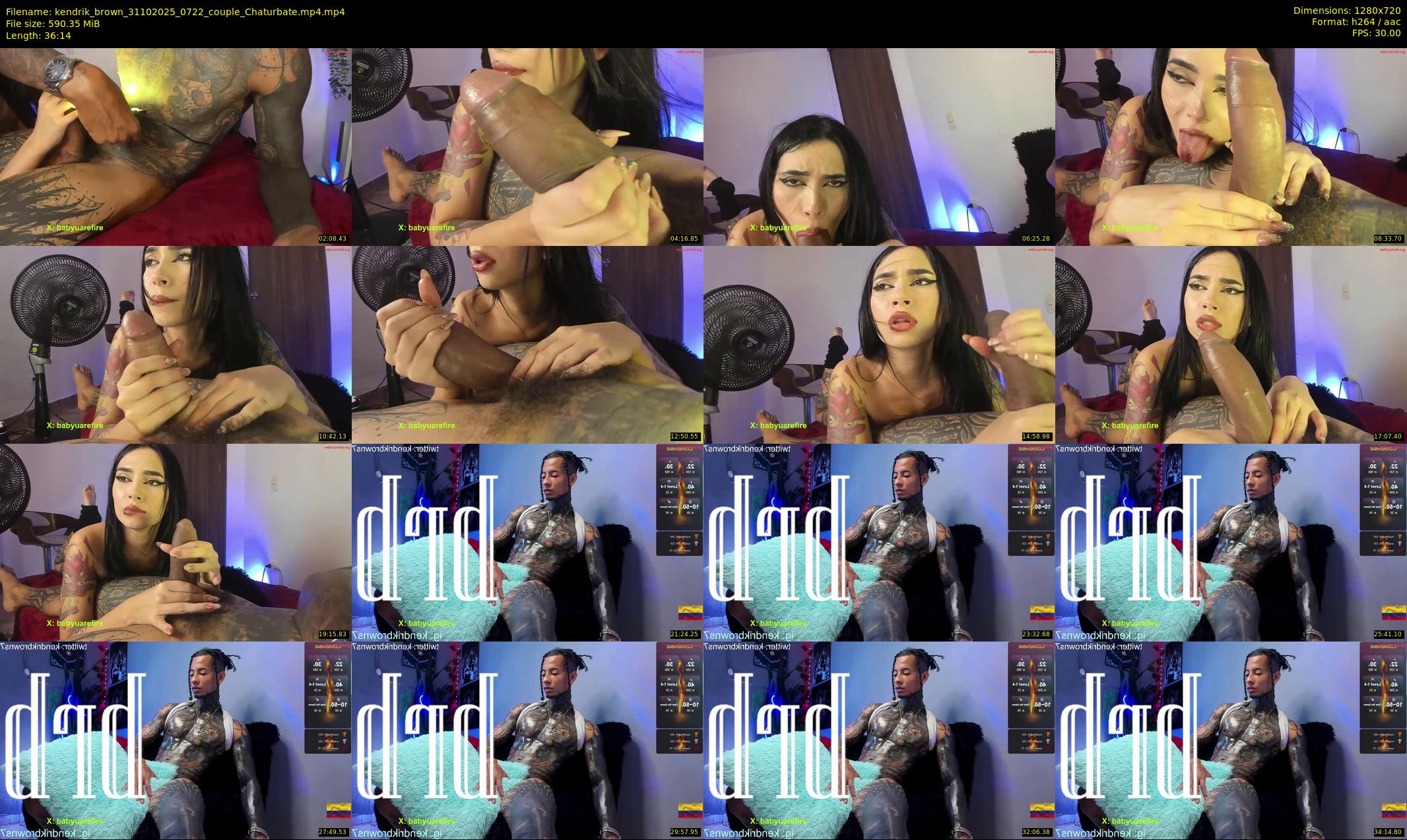 kendrik_brown — 37 minute Chaturbate male cam show recording, 720p, Oct 31, 2025