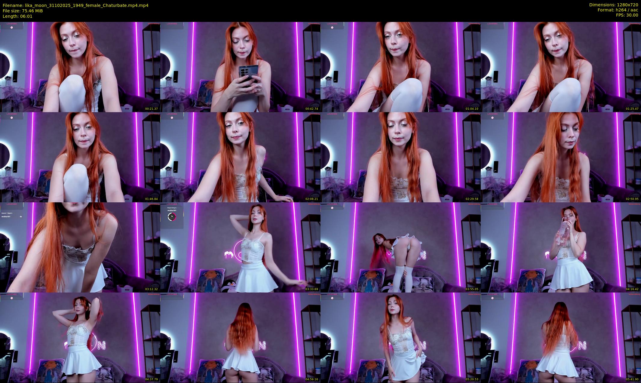 lika_moon — 7 minute Chaturbate female cam show recording, 720p, Oct 31, 2025