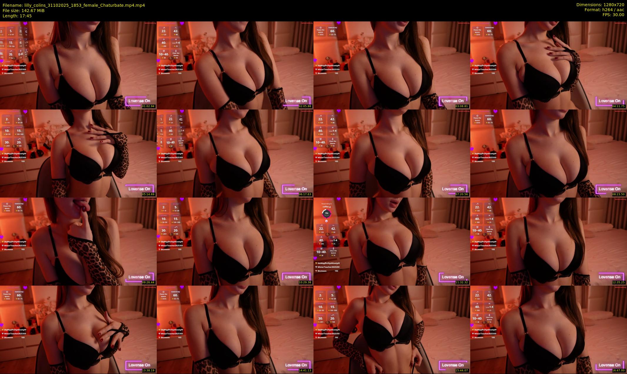 lilly_colins — 18 minute Chaturbate female cam show recording, 720p, Oct 31, 2025