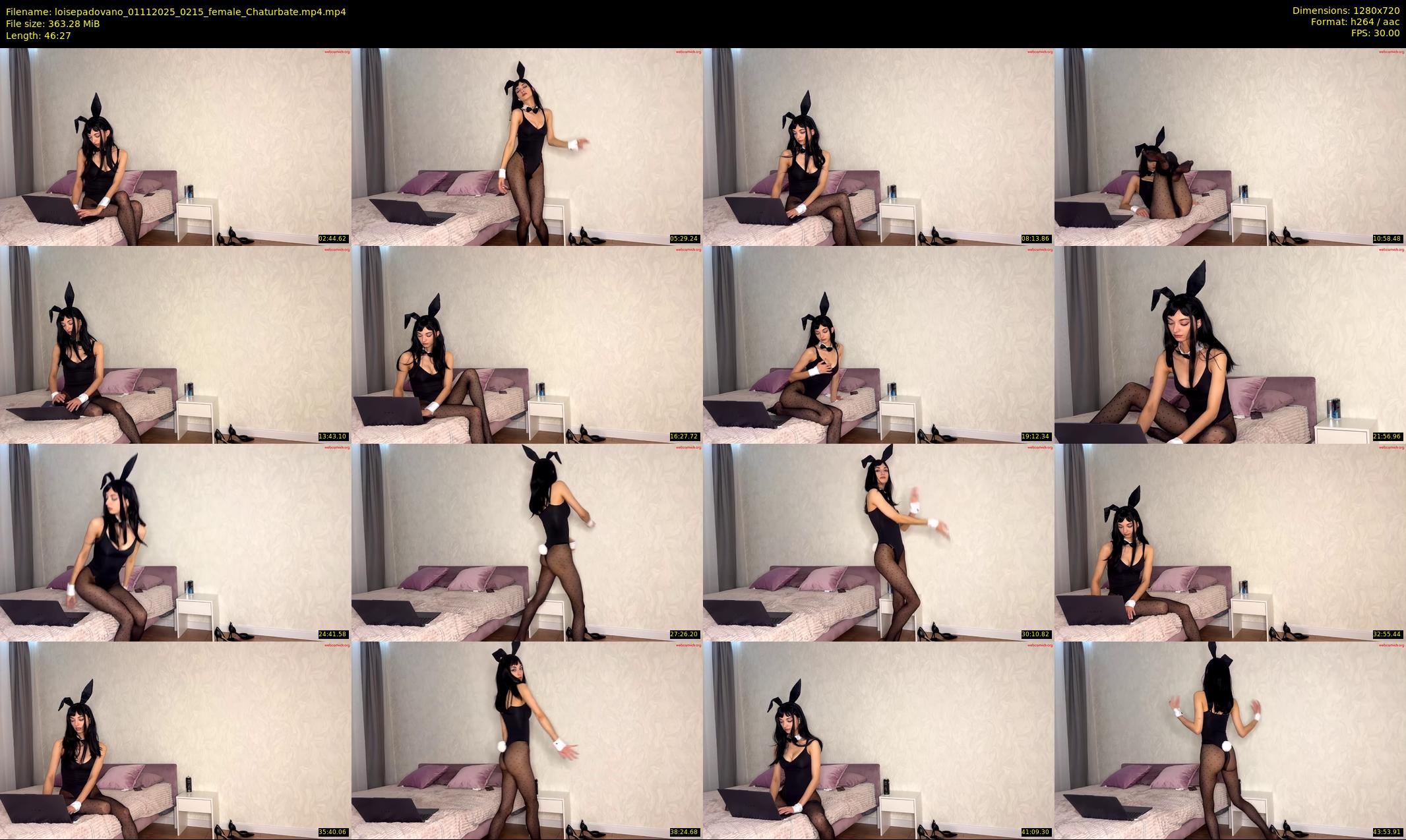 loisepadovano — 47 minute Chaturbate female cam show recording, 720p, Nov 1, 2025