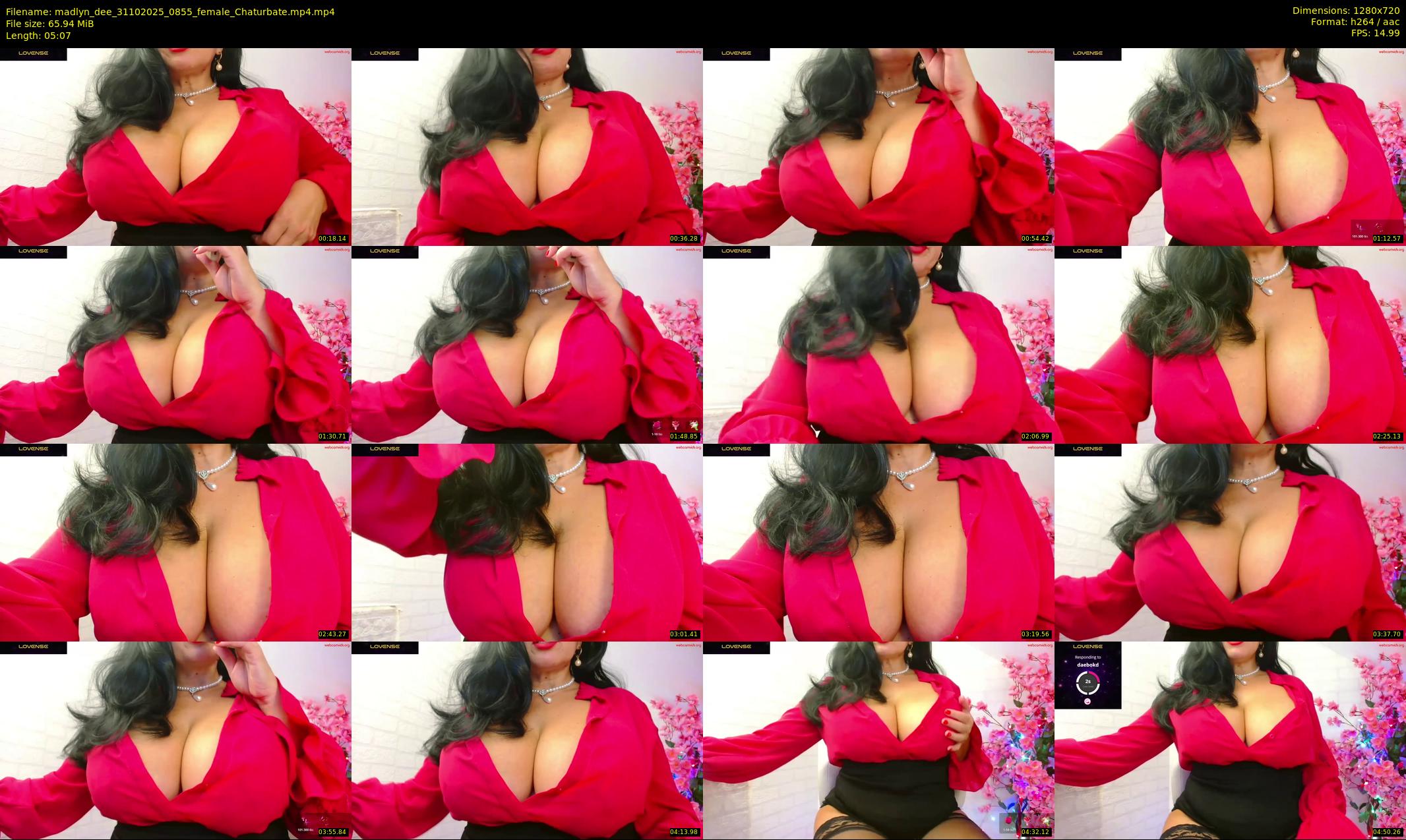 madlyn_dee — 6 minute Chaturbate female cam show recording, 720p, Oct 31, 2025