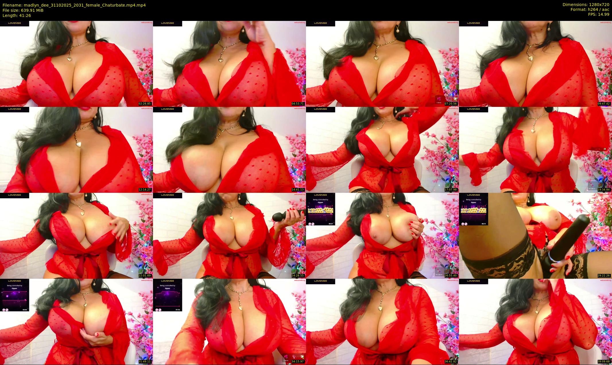 madlyn_dee — 42 minute Chaturbate female cam show recording, 720p, Oct 31, 2025