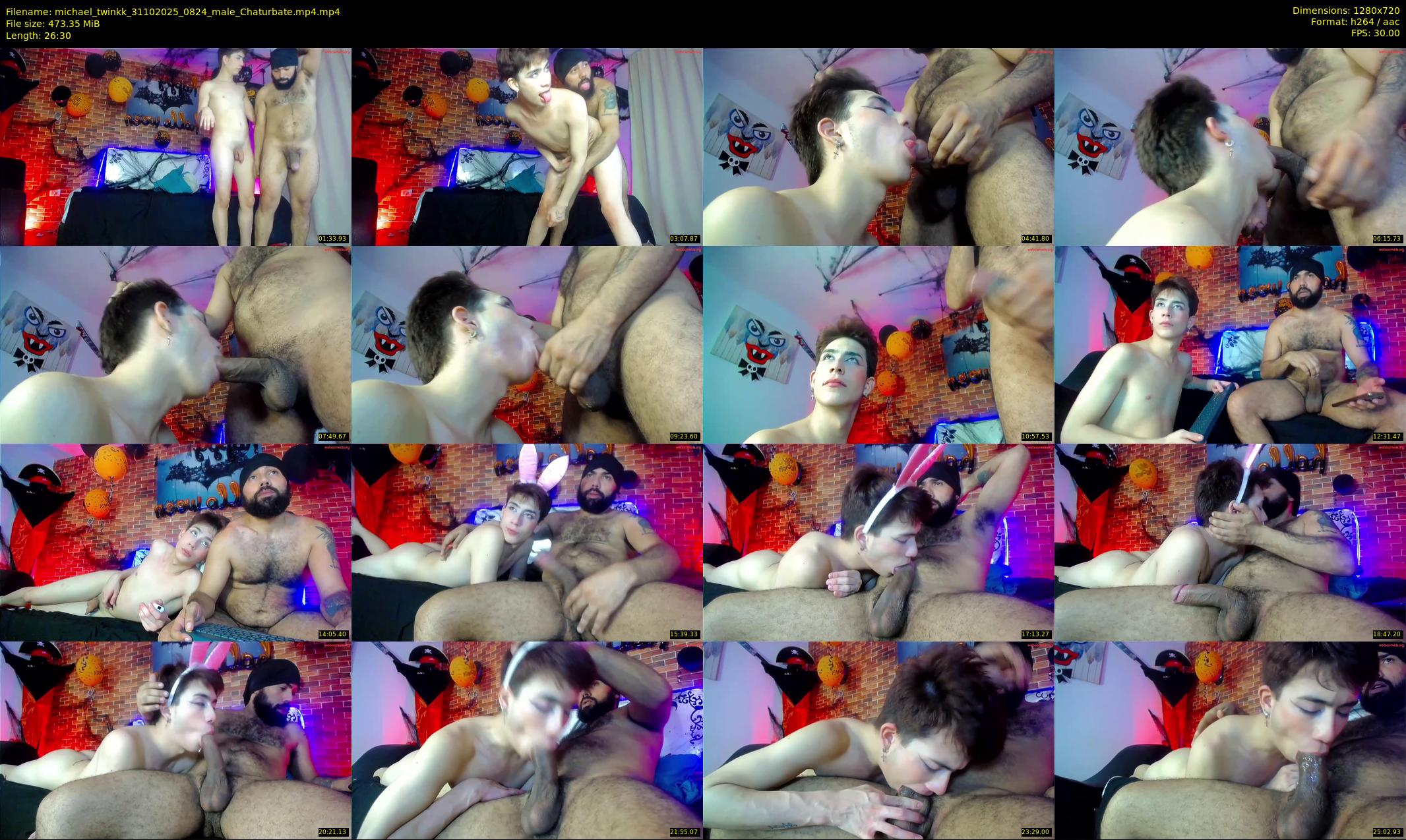 michael_twinkk — 27 minute Chaturbate male cam show recording, 720p, Oct 31, 2025