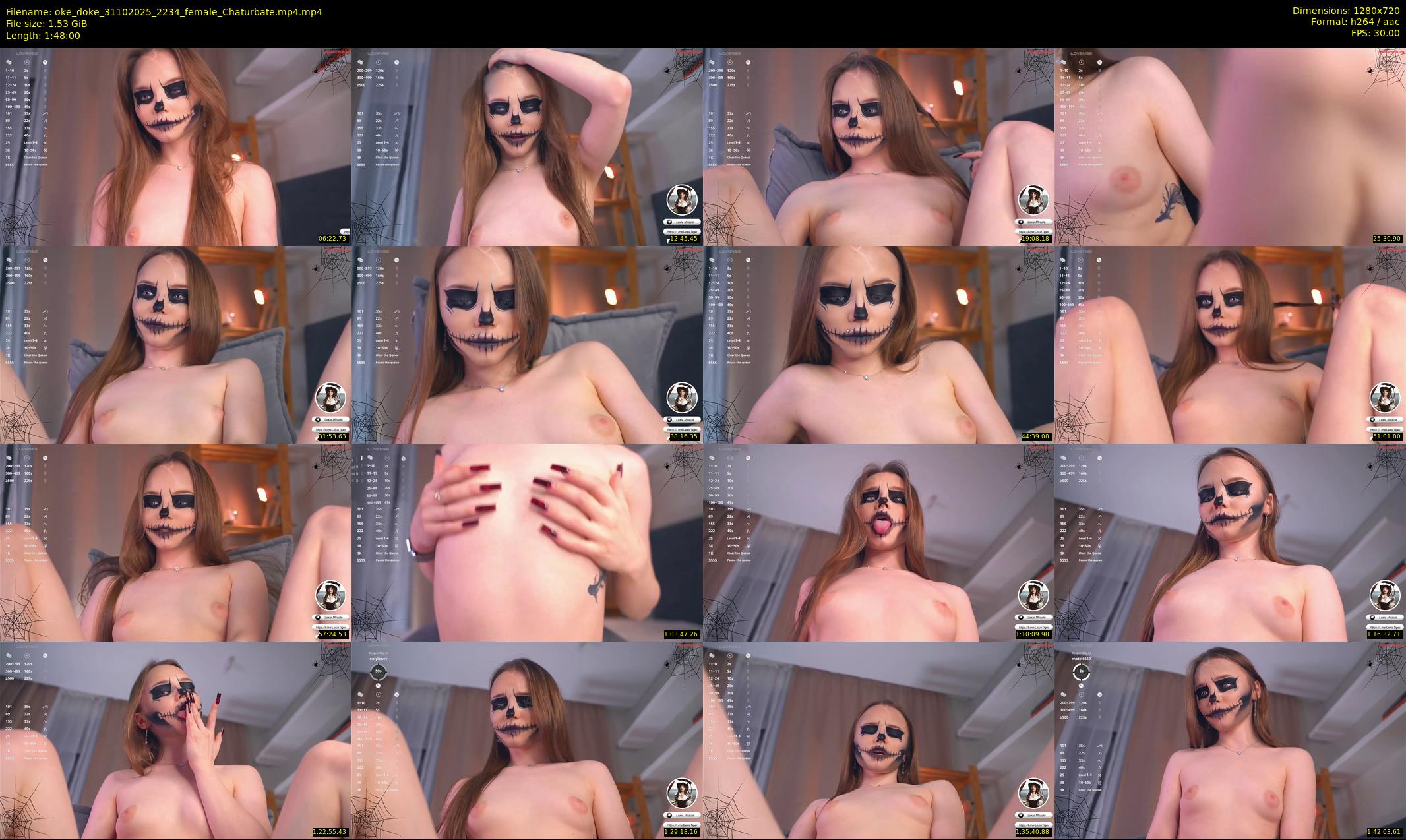 oke_doke — 108 minute Chaturbate female cam show recording, 720p, Oct 31, 2025