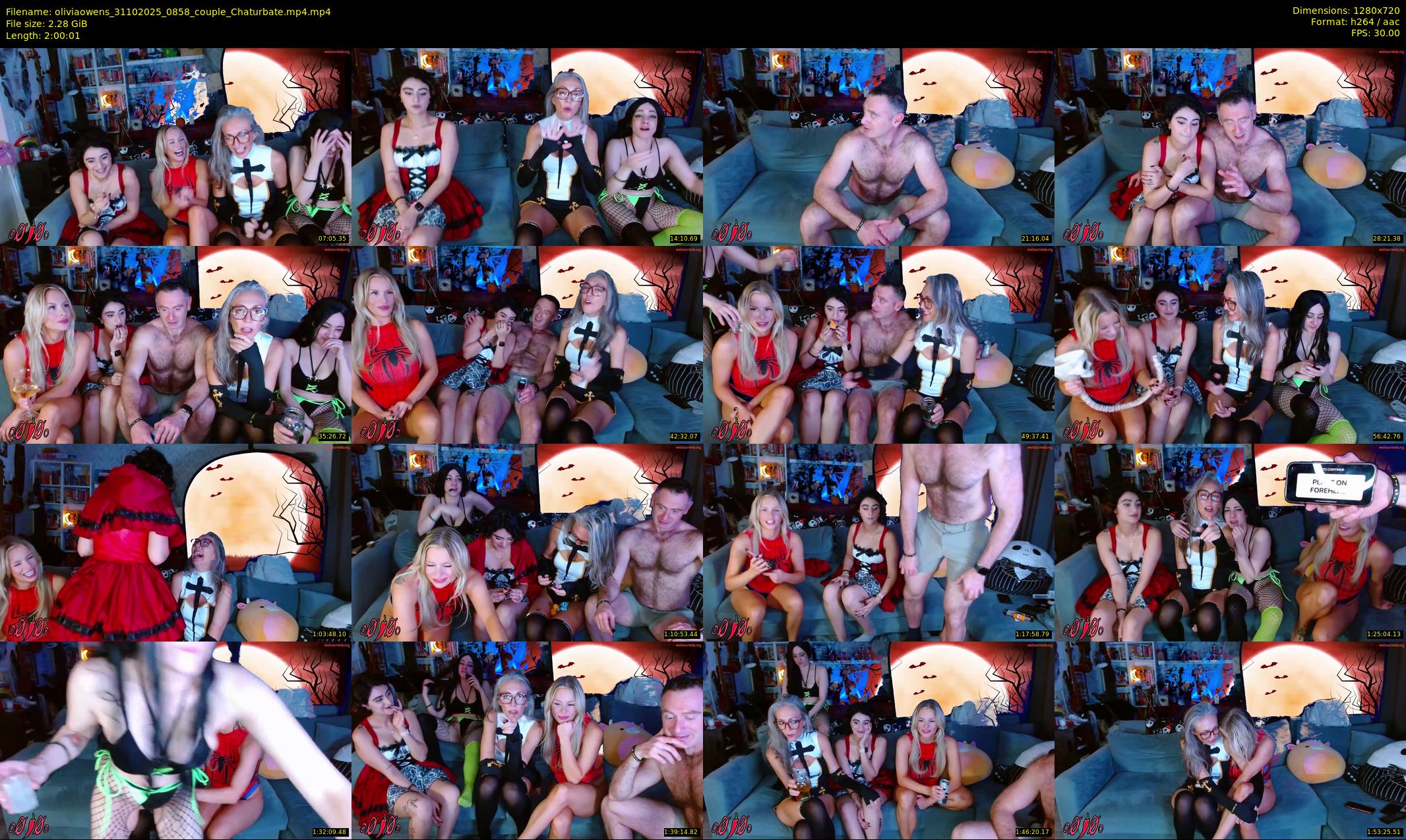 oliviaowens — 121 minute Chaturbate female cam show recording, 720p, Oct 31, 2025