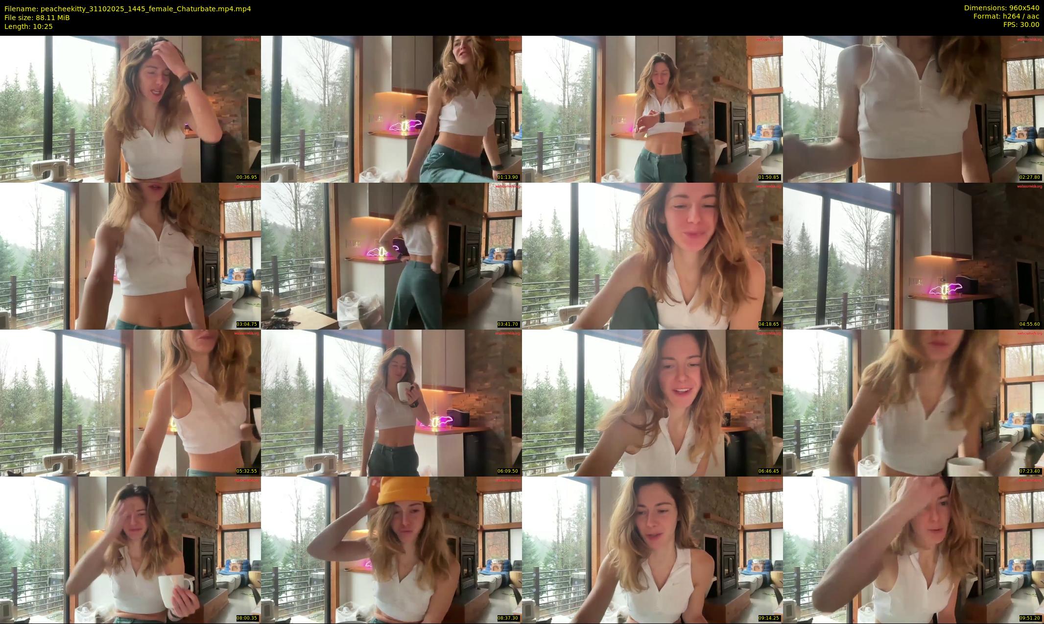 peacheekitty — 11 minute Chaturbate female cam show recording, 480p, Oct 31, 2025