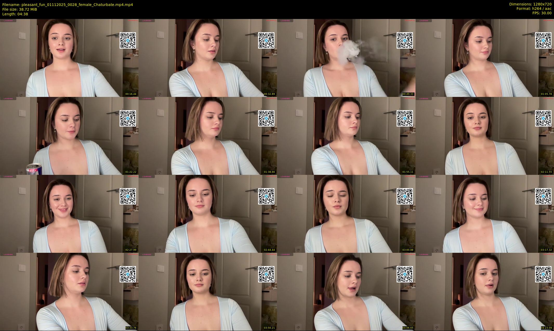 pleasant_fun — 5 minute Chaturbate female cam show recording, 720p, Nov 1, 2025