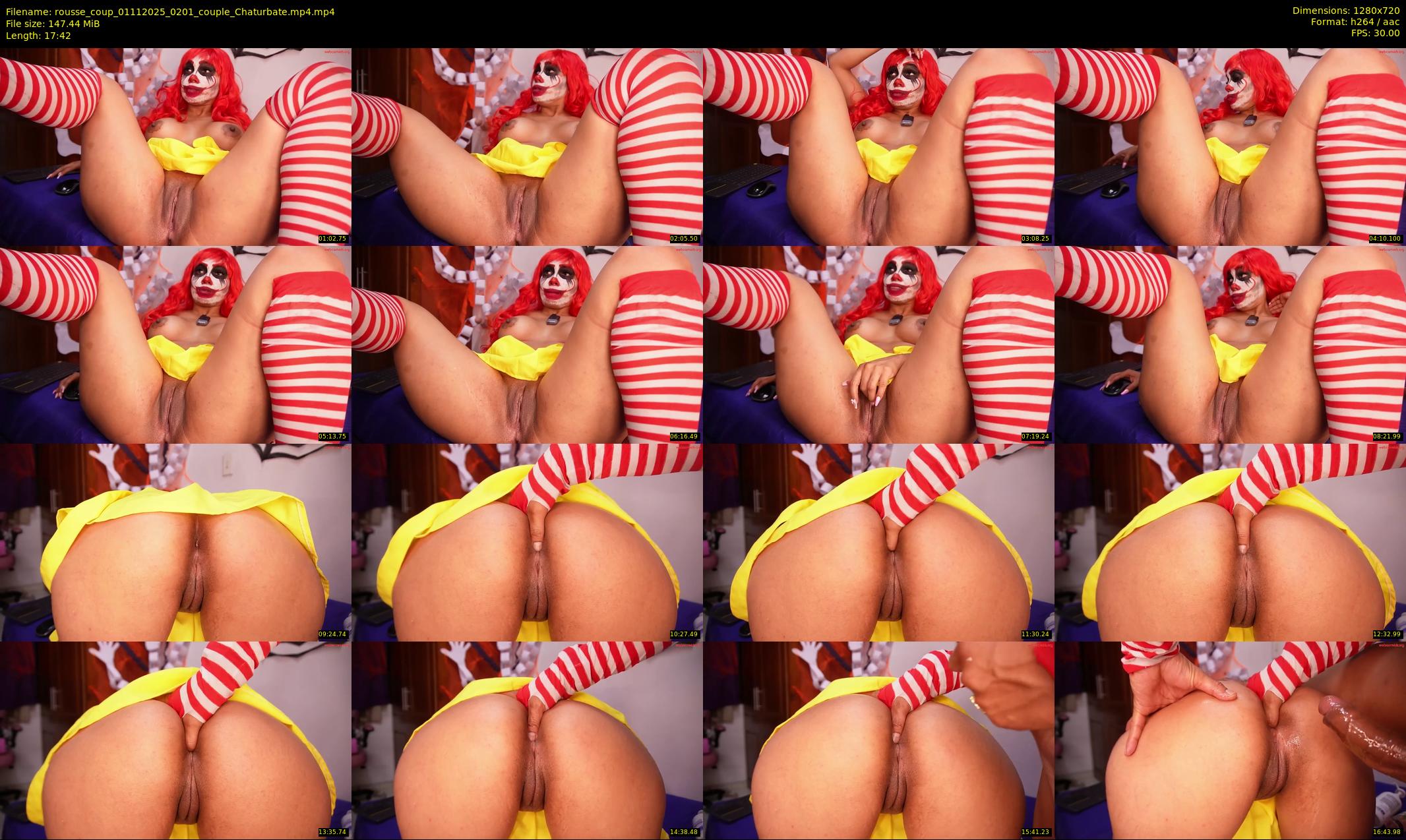 rousse_coup — 18 minute Chaturbate couple cam show recording, 720p, Nov 1, 2025