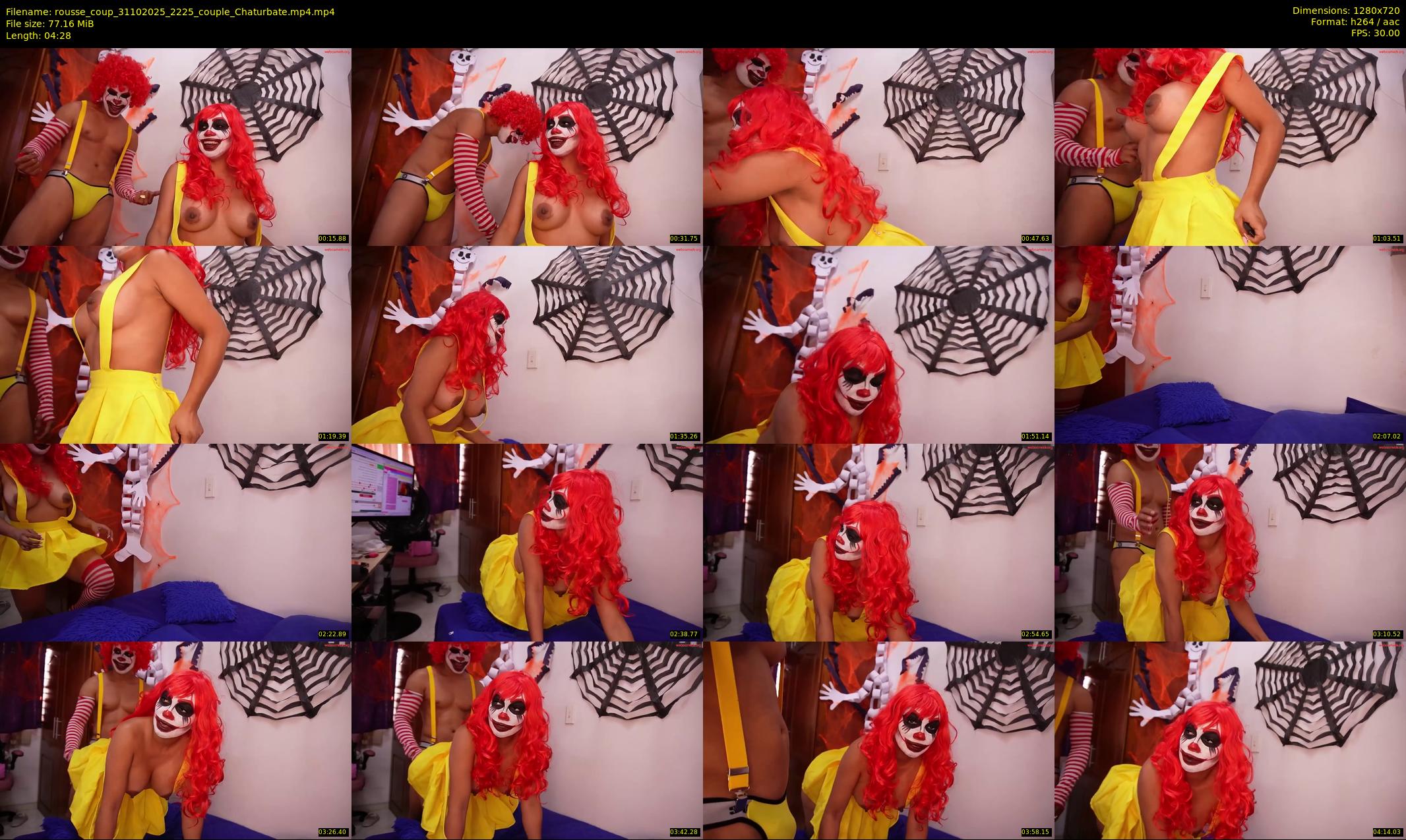 rousse_coup — 5 minute Chaturbate couple cam show recording, 720p, Oct 31, 2025