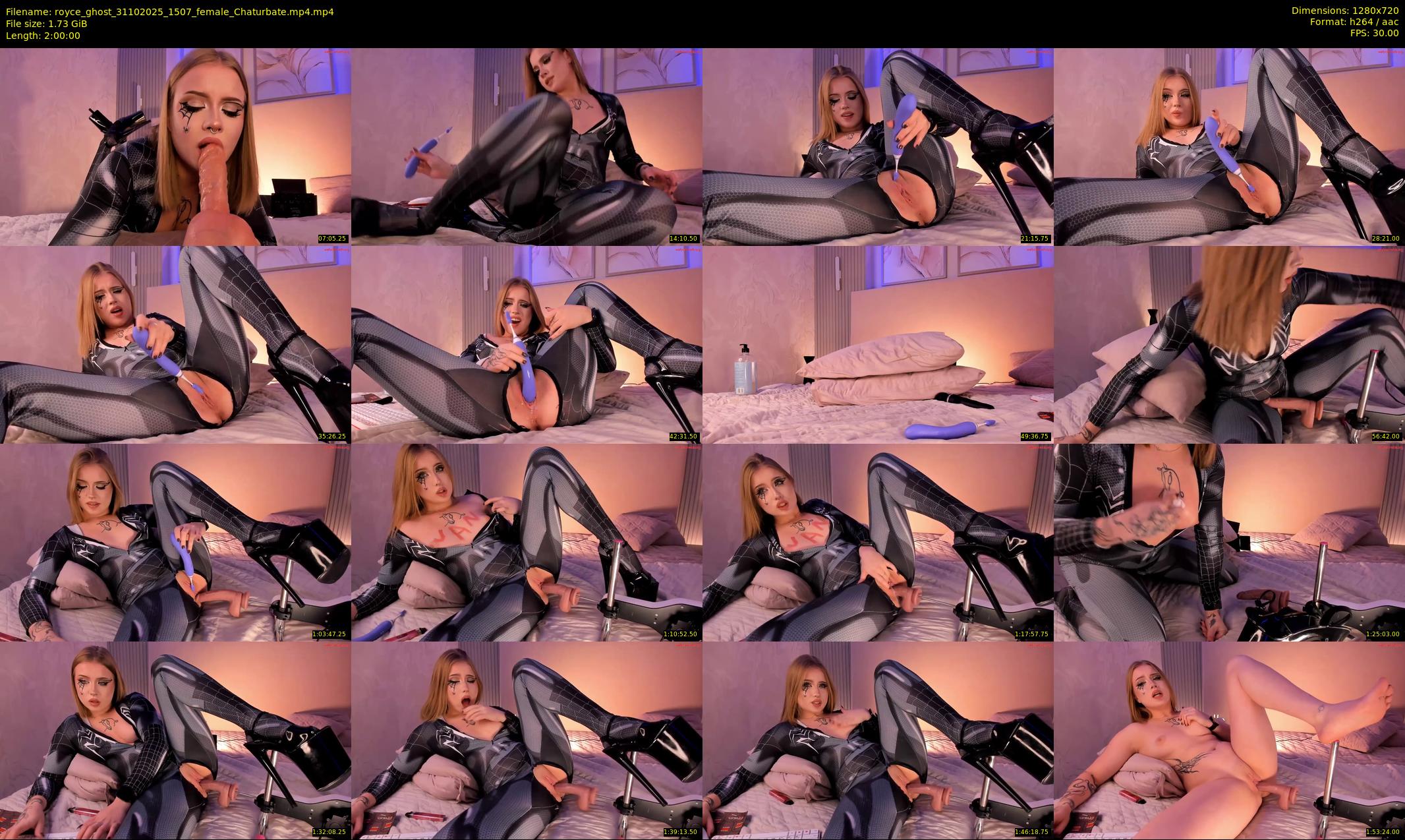 royce_ghost — 120 minute Chaturbate female cam show recording, 720p, Oct 31, 2025
