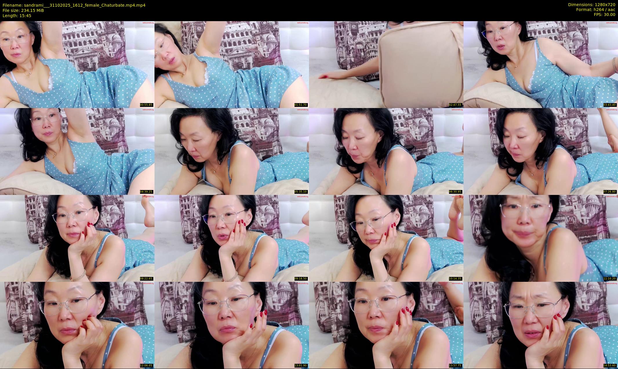 sandrami__ — 16 minute Chaturbate female cam show recording, 720p, Oct 31, 2025