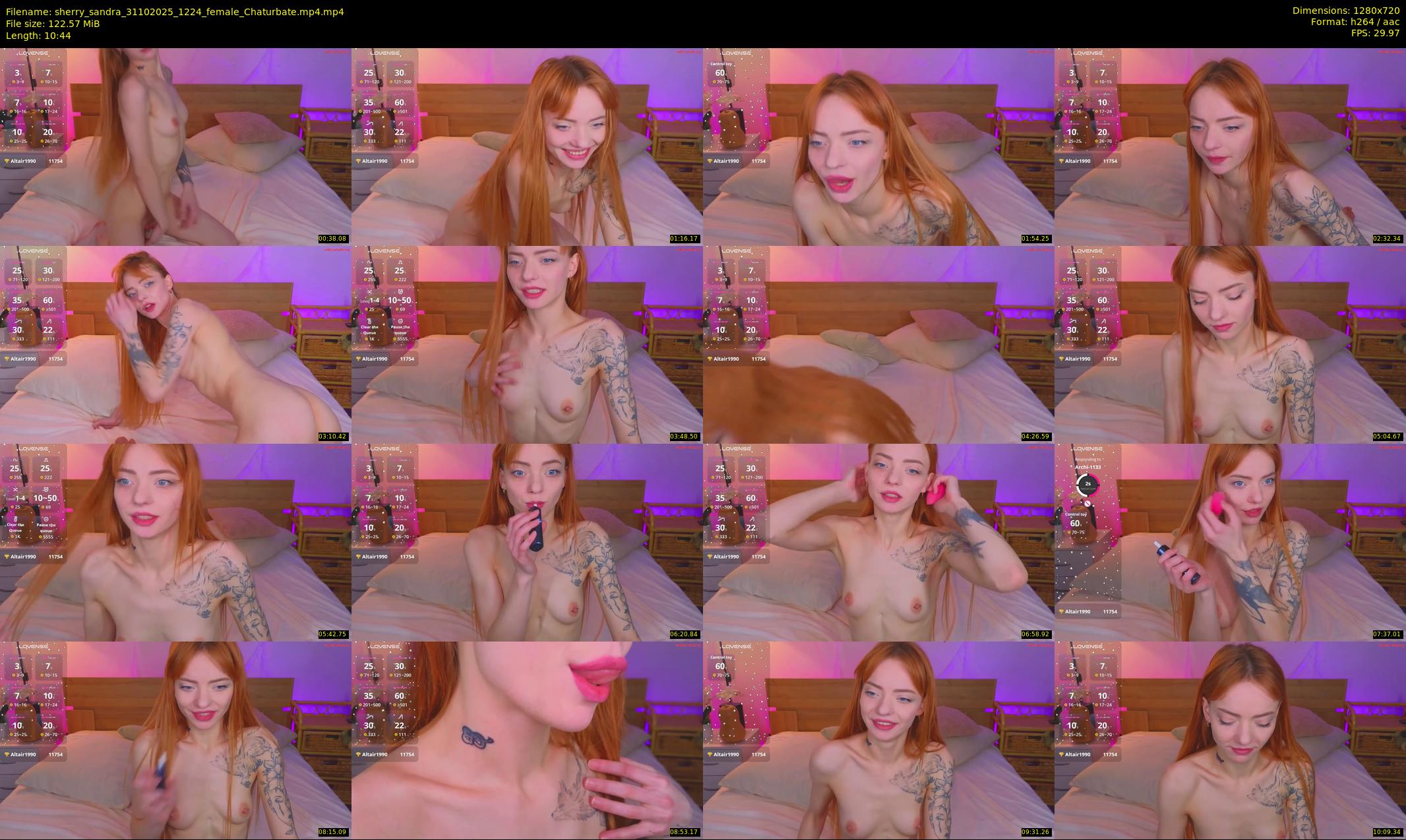 sherry_sandra — 11 minute Chaturbate female cam show recording, 720p, Oct 31, 2025