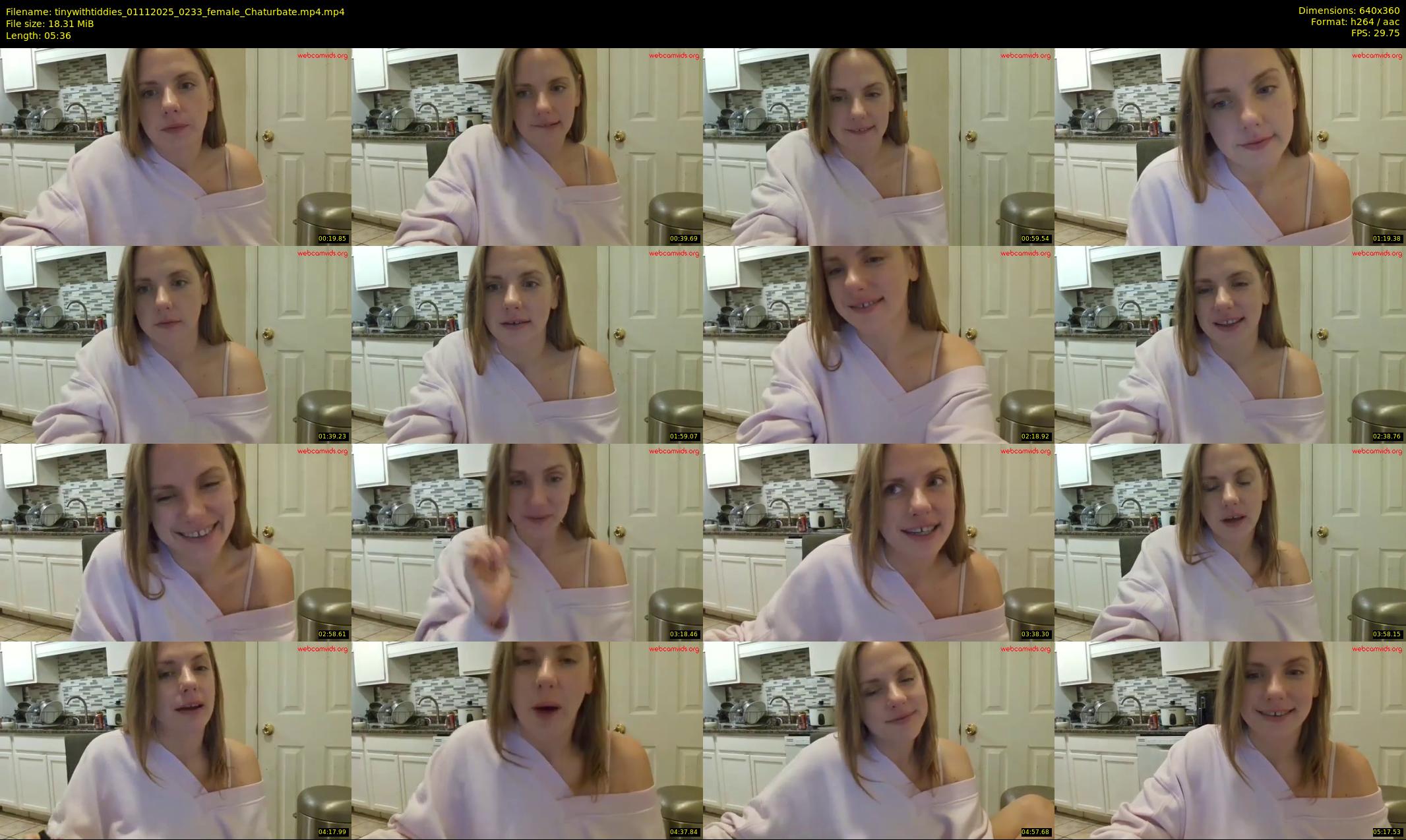 tinywithtiddies — 6 minute Chaturbate female cam show recording, 360p, Nov 1, 2025